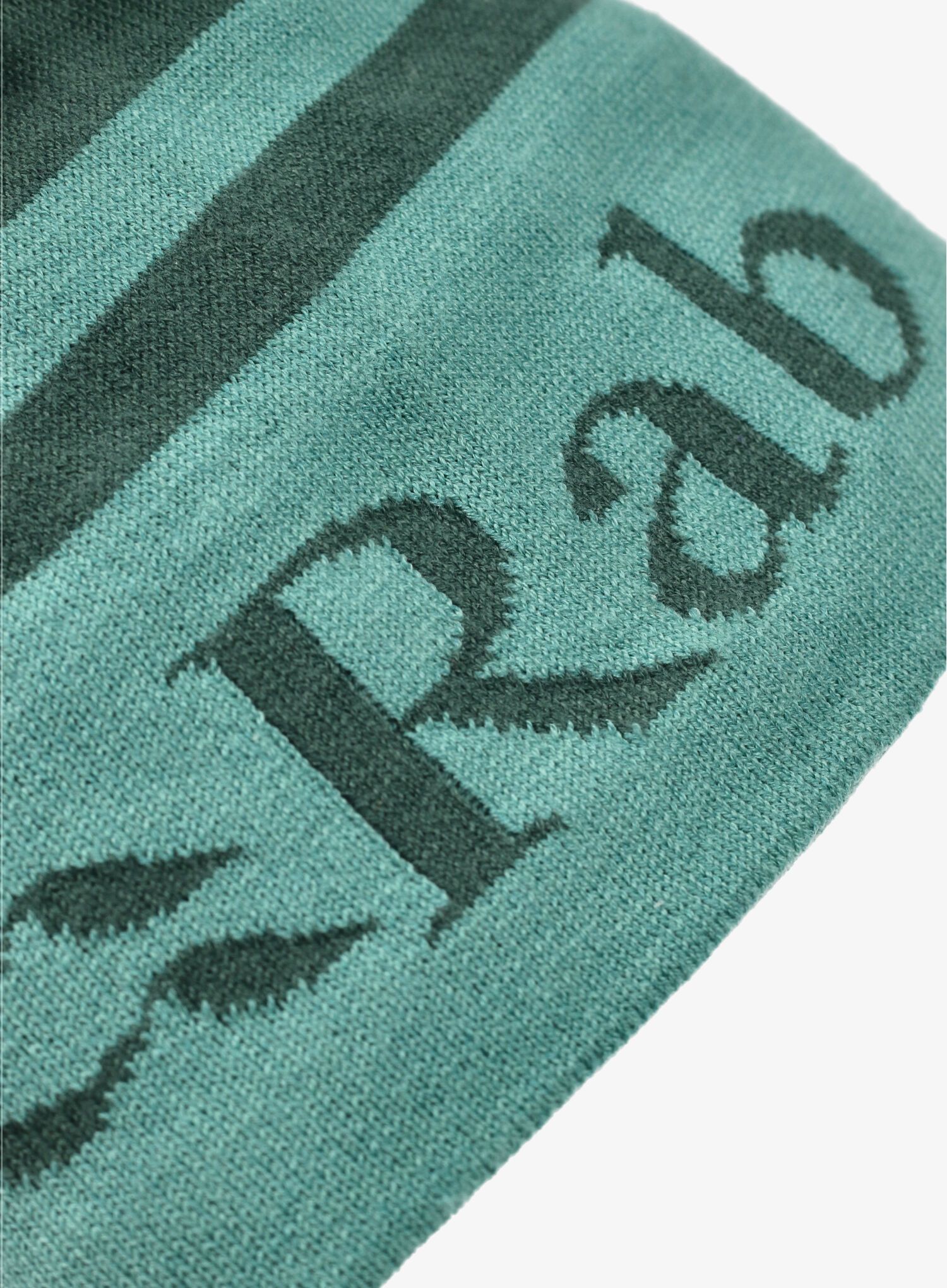Kapa Rab Logo Band Beanie - green slate/glacier blue