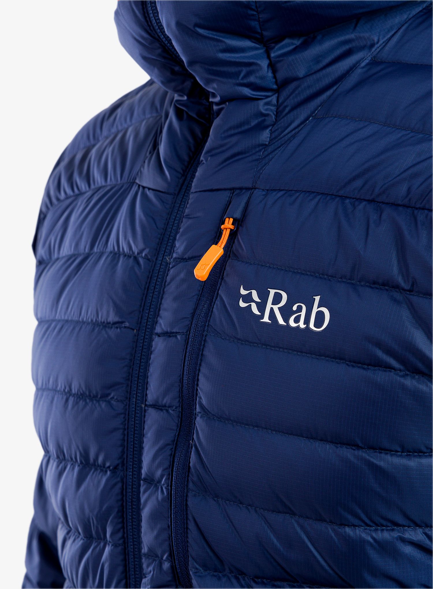 Pernata jakna Rab Microlight Alpine Jacket - deep ink/marmalade