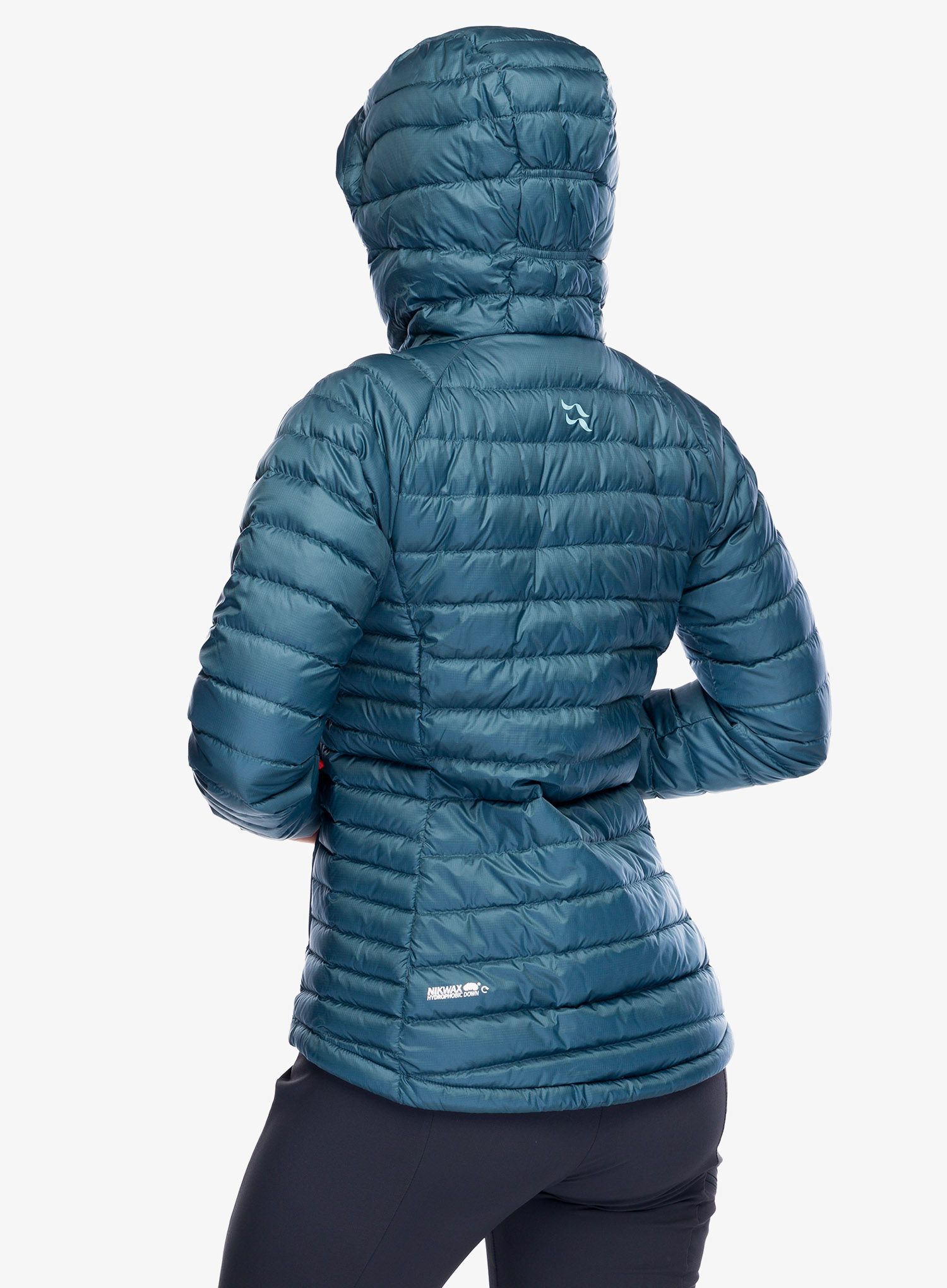 Ženska perjana jakna Rab Microlight Alpine Jacket - orion blue