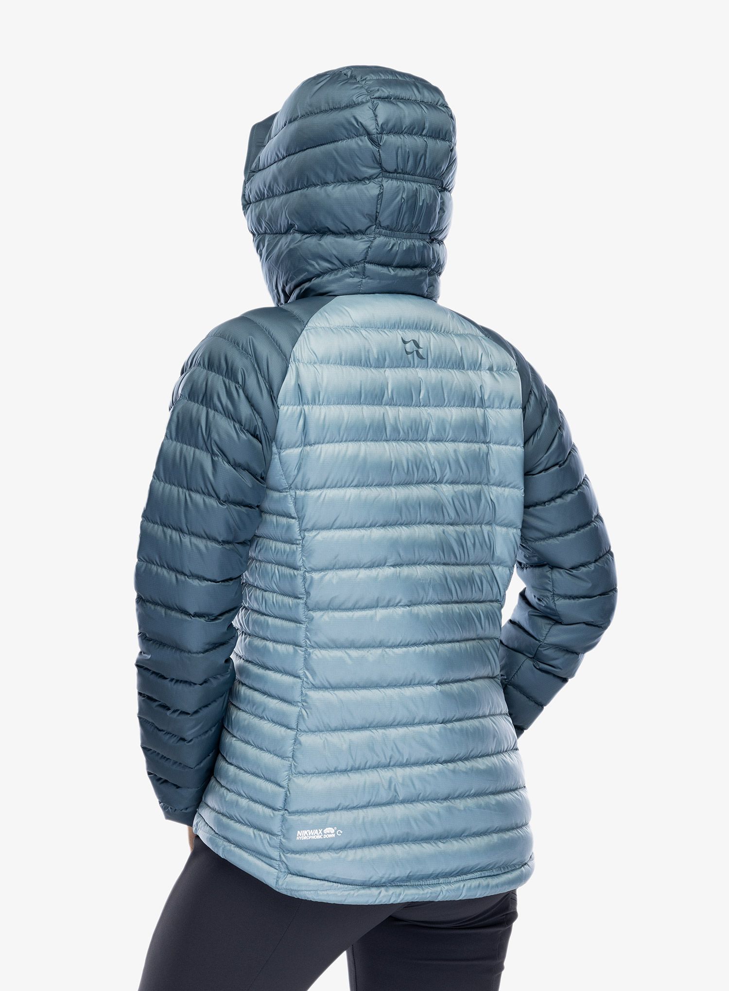 Ženska perjana jakna Rab Microlight Alpine Jacket - orion blue/citadel