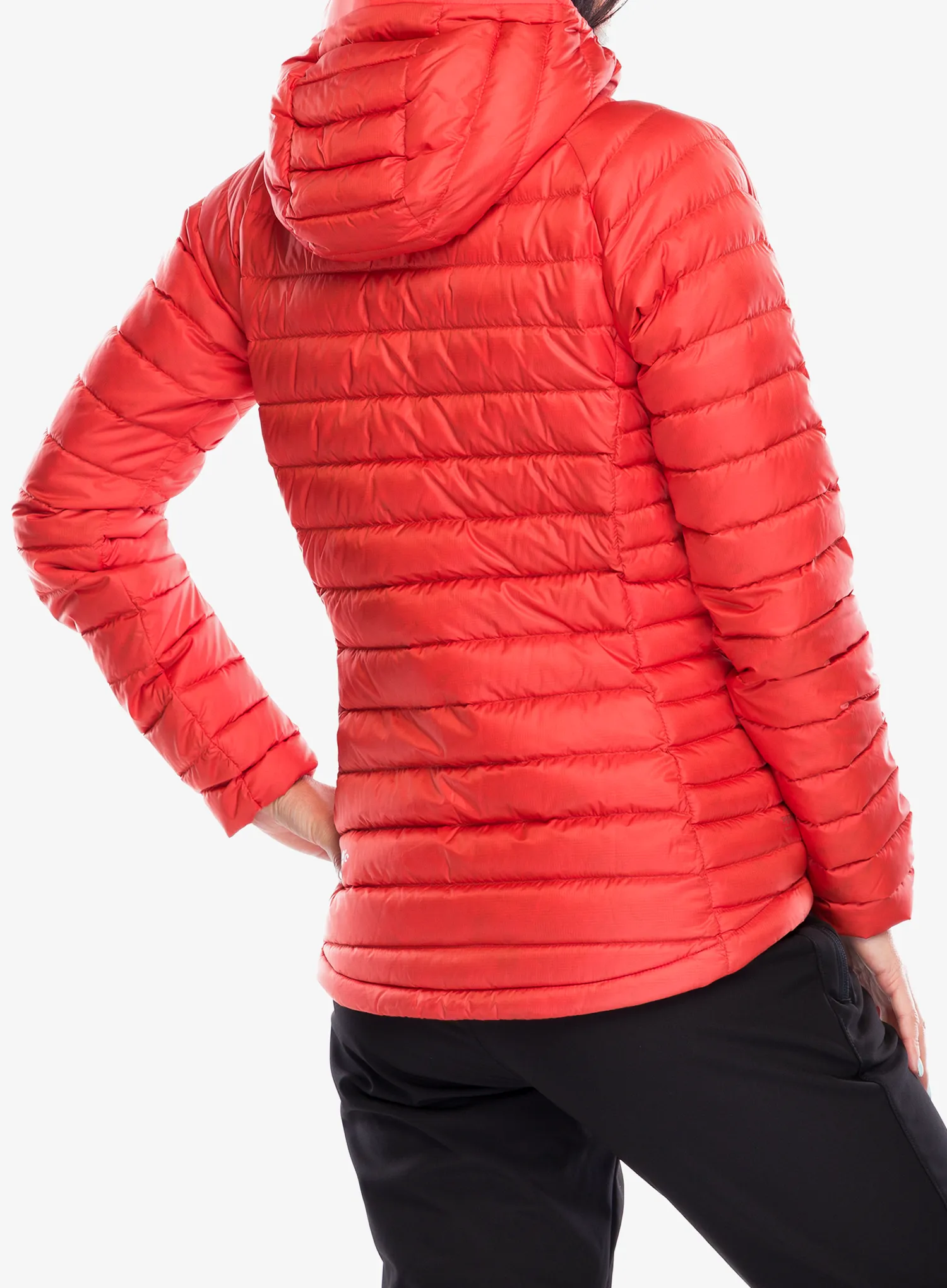 Ženska perjana jakna Rab Microlight Alpine Jacket - red grapefruit