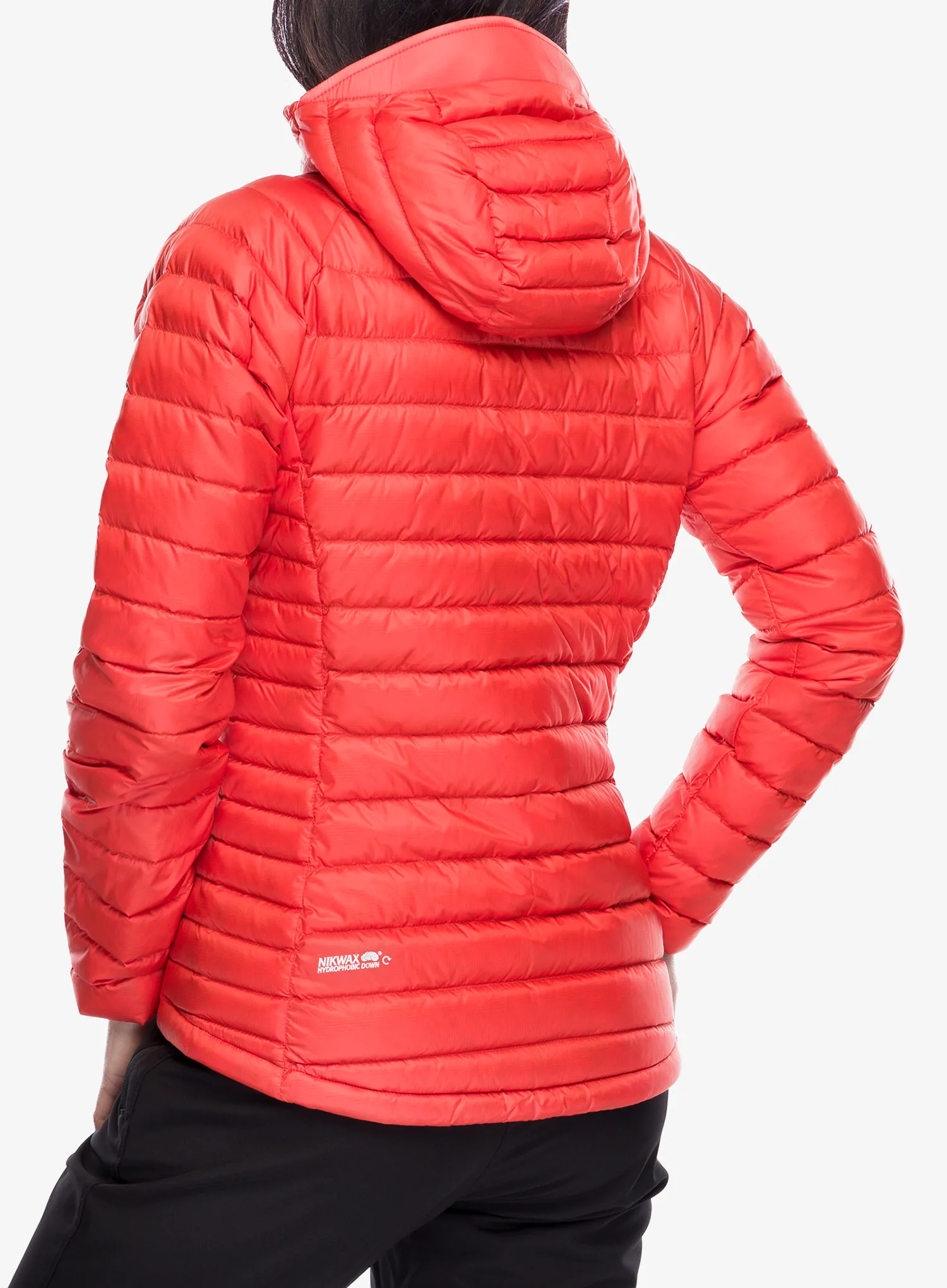 Ženska perjana jakna Rab Microlight Alpine Jacket - red grapefruit