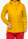 Ženska perjana jakna Rab Microlight Alpine Jacket - sahara
