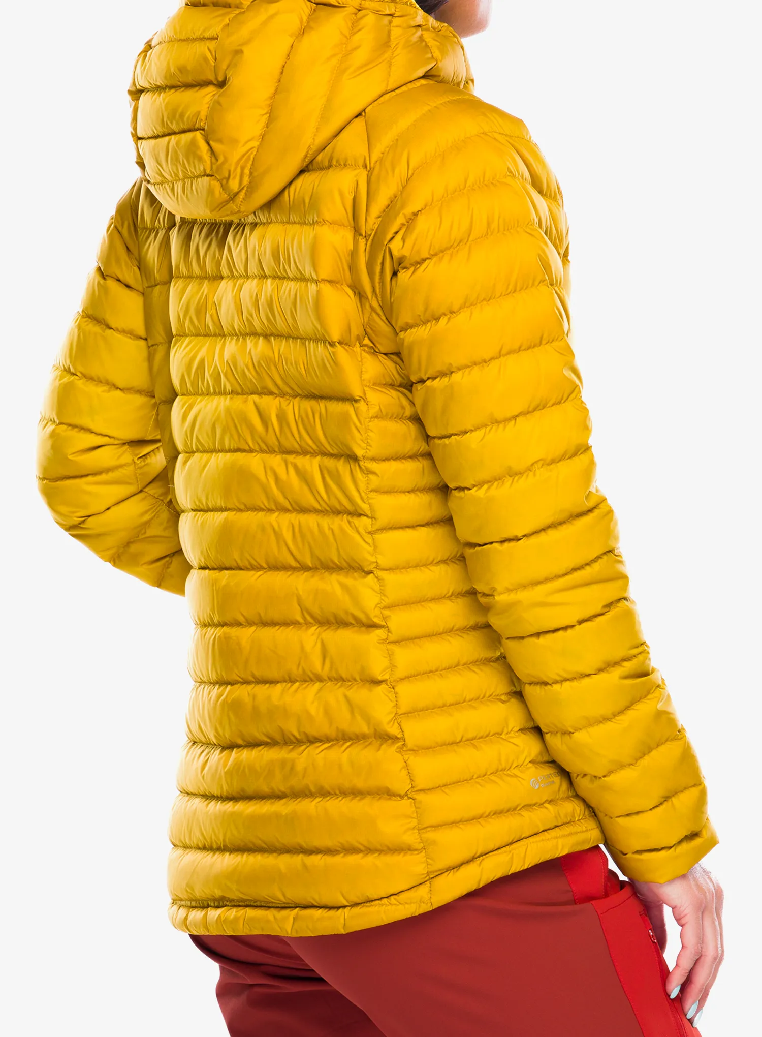 Ženska perjana jakna Rab Microlight Alpine Jacket - sahara