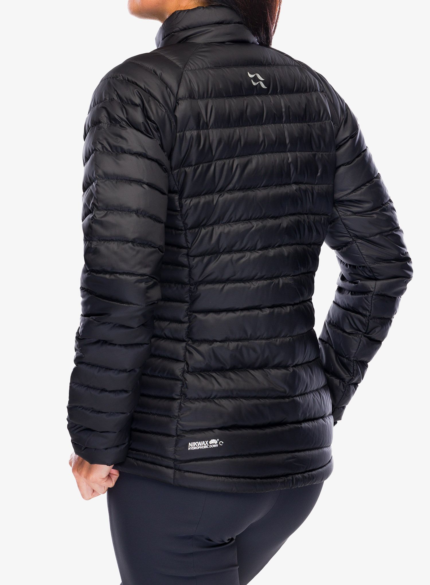 Ženska perjana jakna Rab Microlight Jacket - black