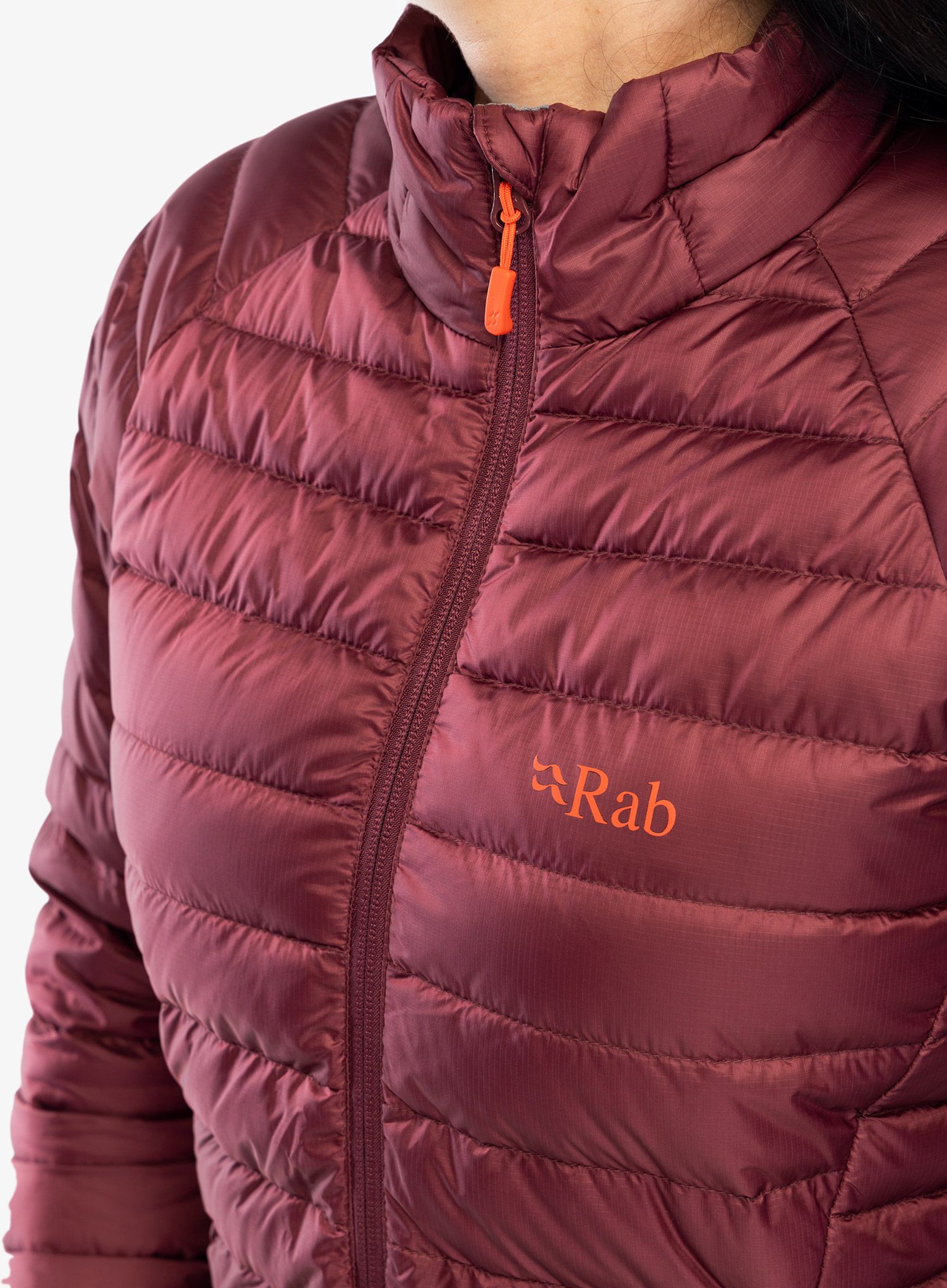 Ženska jakna Rab Microlight Jacket - deep heather