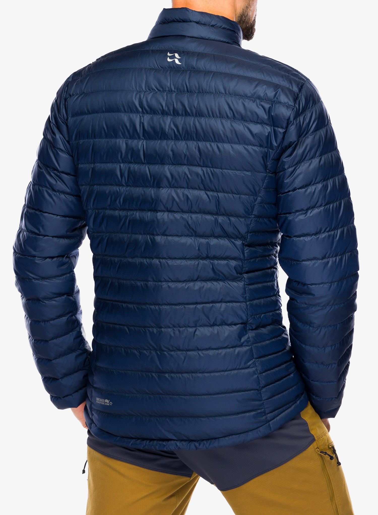 Pernata jakna Rab Microlight Jacket - deep ink/marmalade