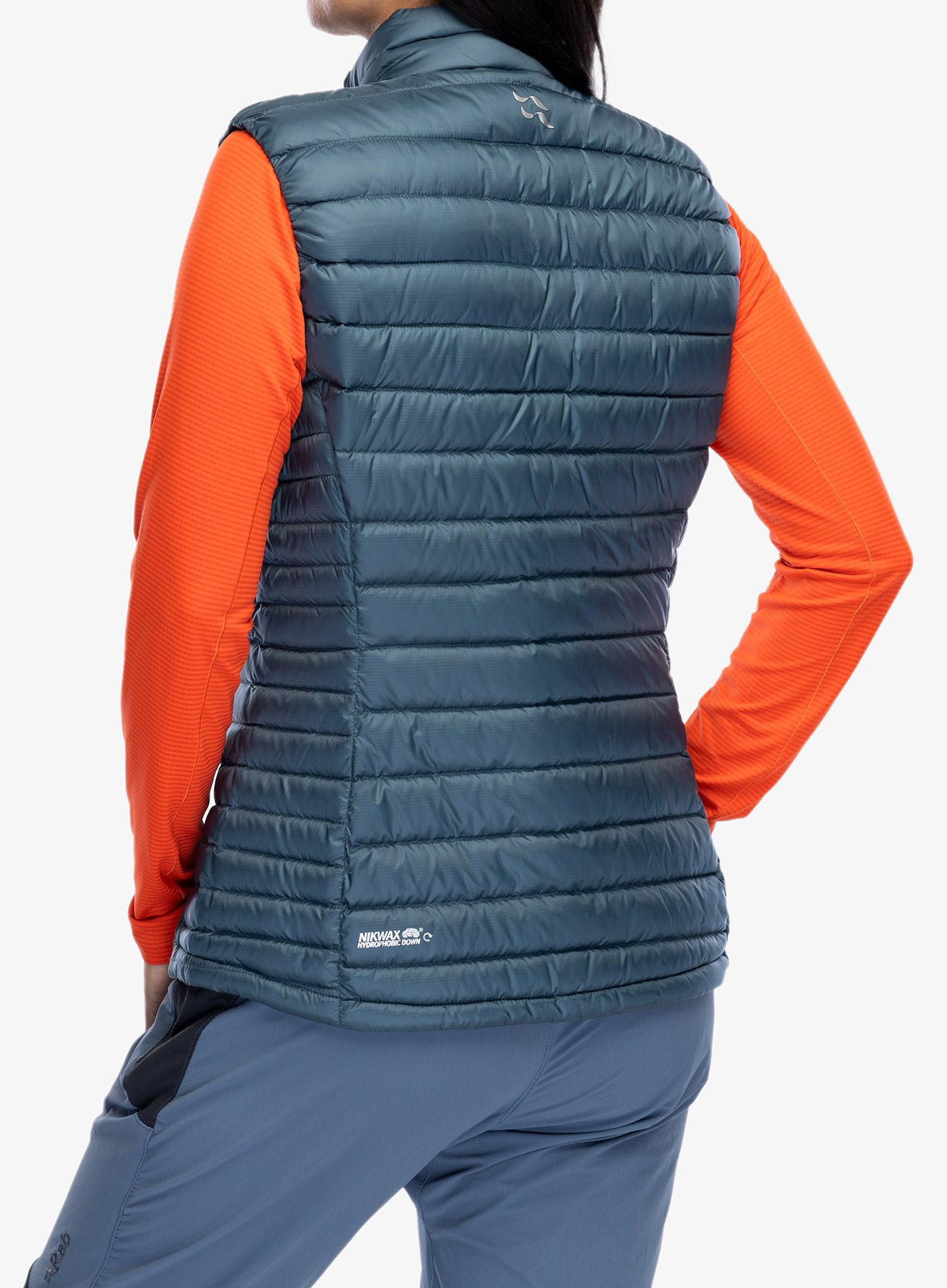 Ženski perjani prsluk Rab Microlight Vest - orion blue 