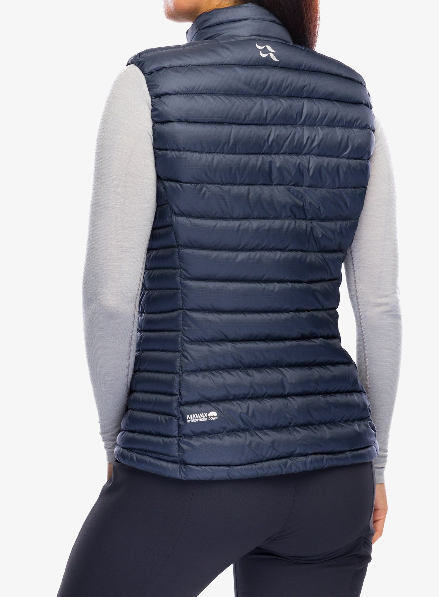 Ženski perjani prsluk Rab Microlight Vest - steel