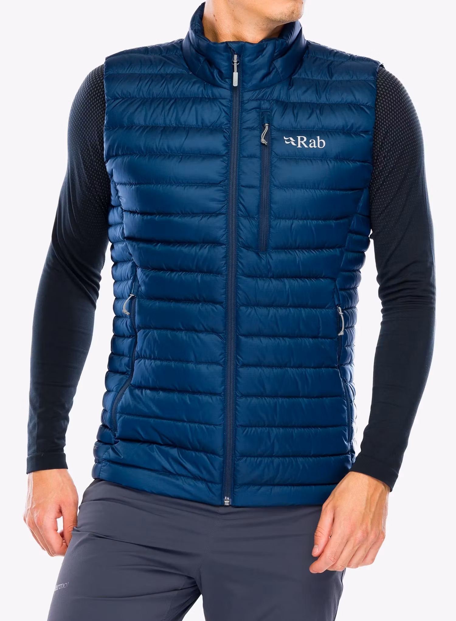Perjani prsluk Rab Microlight Vest - tempest blue