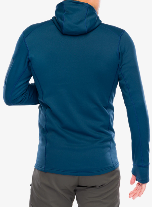 Dukserica od flisa Rab Modulus Hoody - tempest blue