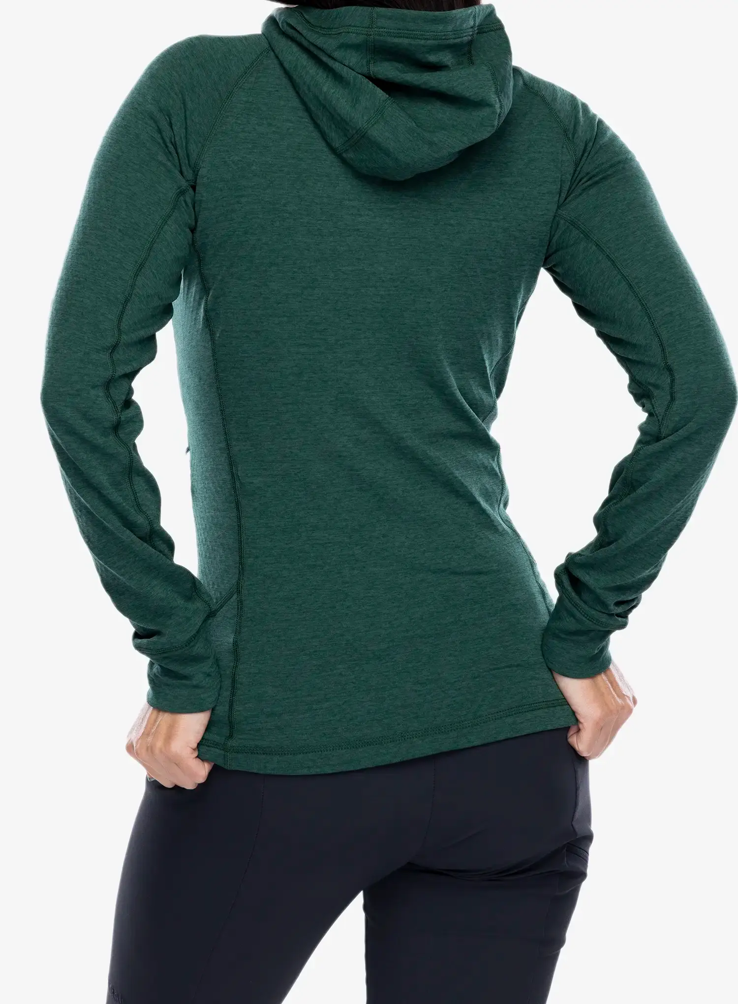 Dukserica s kapuljačom ženska Rab Nexus Hoody - green slate