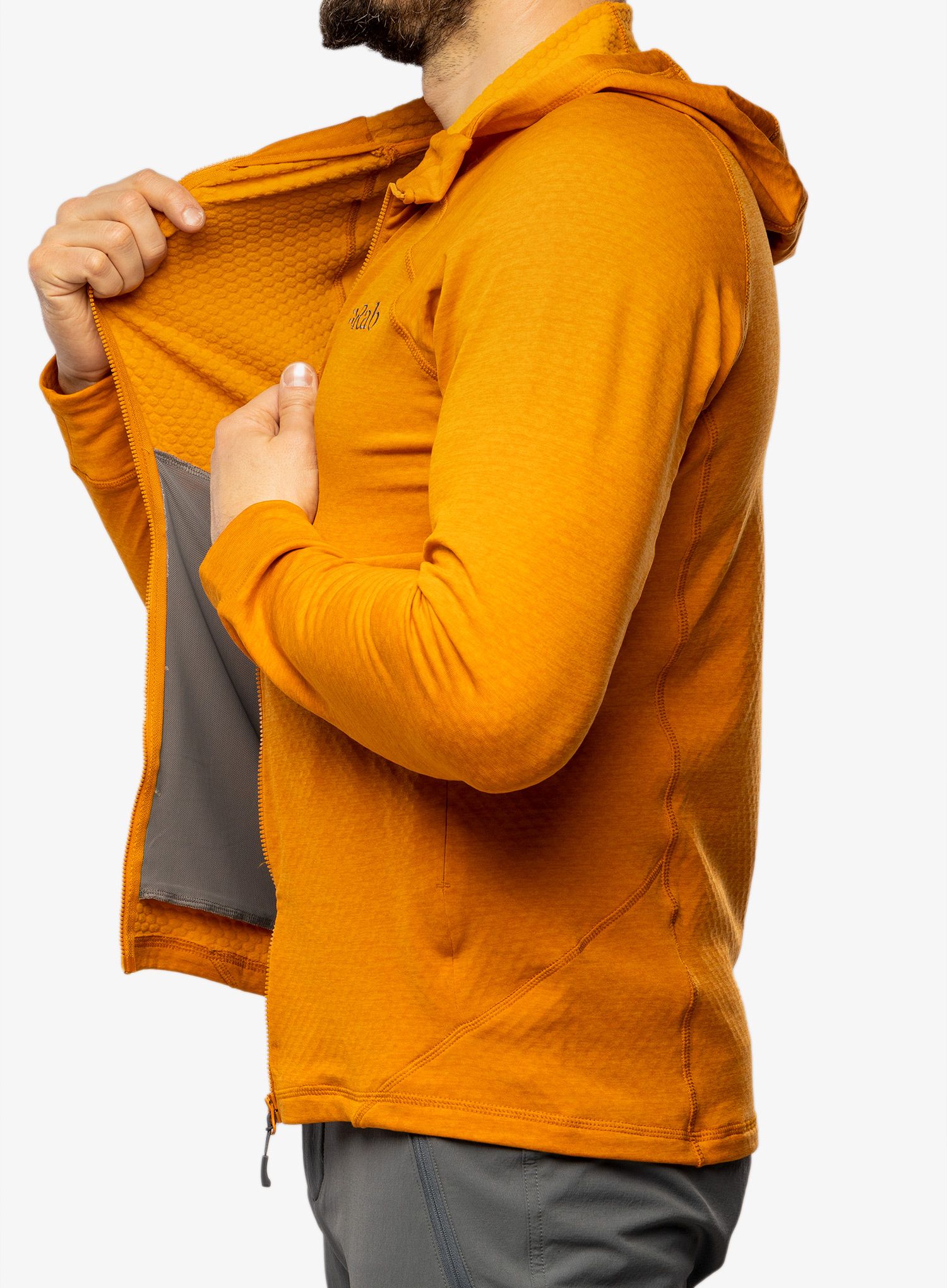 Majica s kapuljačom Rab Nexus Hoody - marmalade
