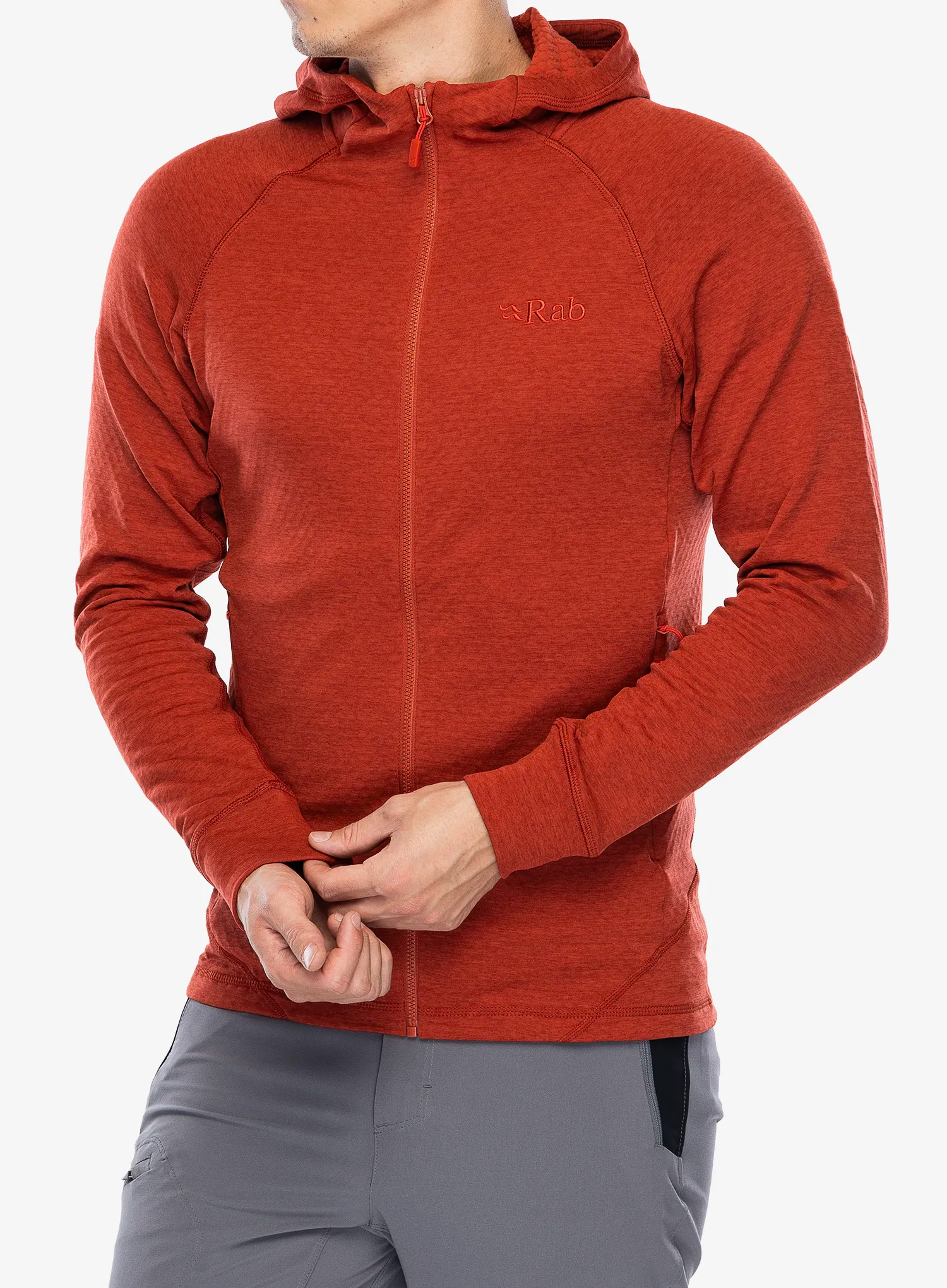 Majica s kapuljačom Rab Nexus Hoody - tuscan red