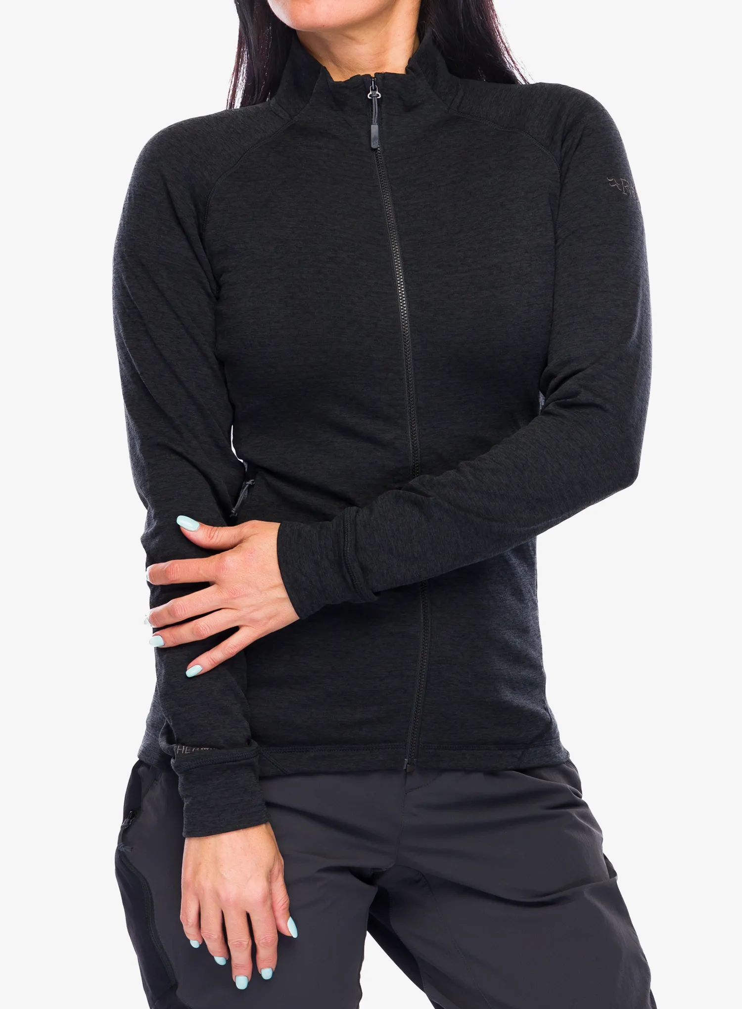 Ženska dukserica na otkopčavanje Rab Nexus Jacket - black