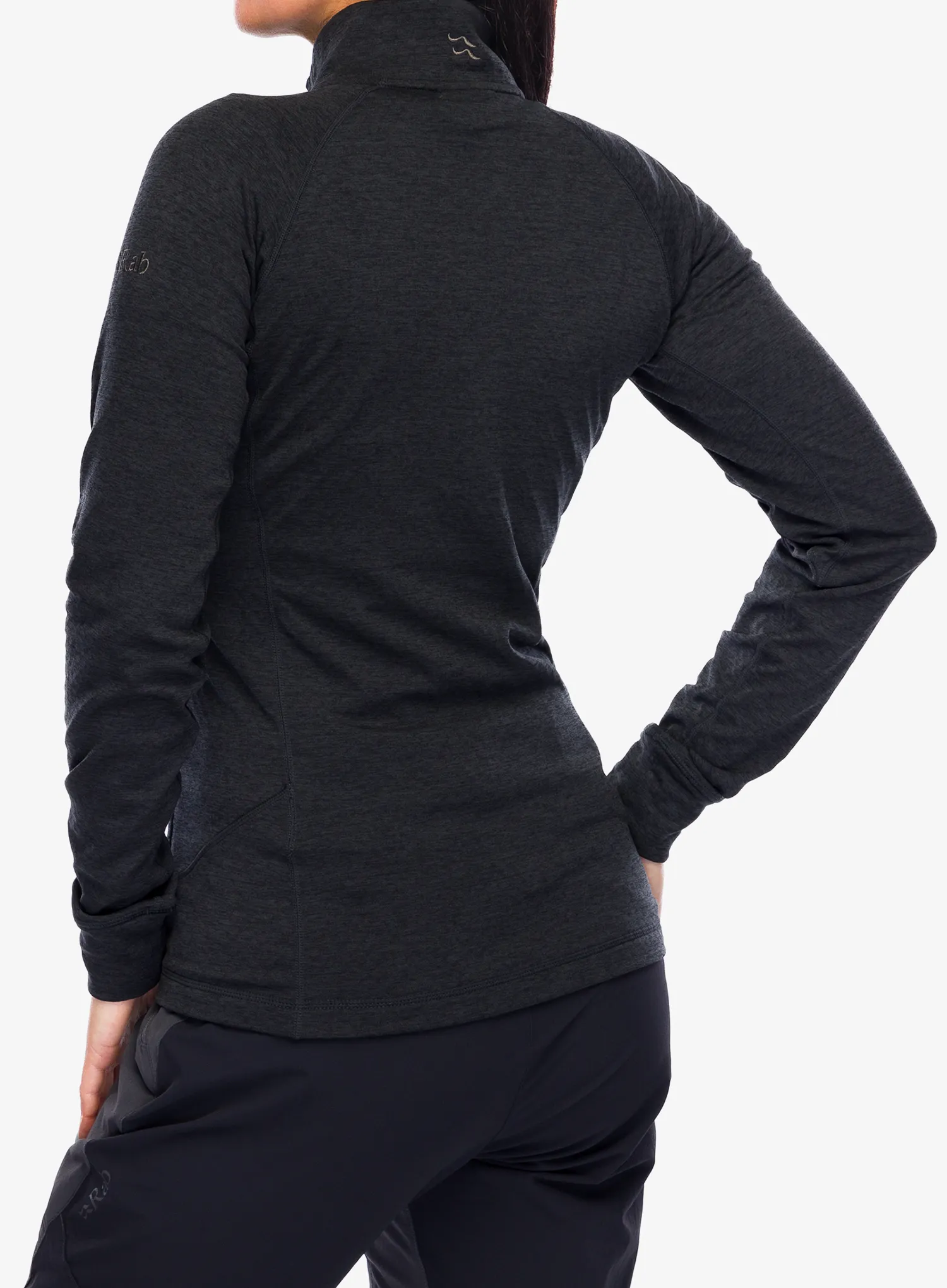 Ženska dukserica na otkopčavanje Rab Nexus Jacket - black