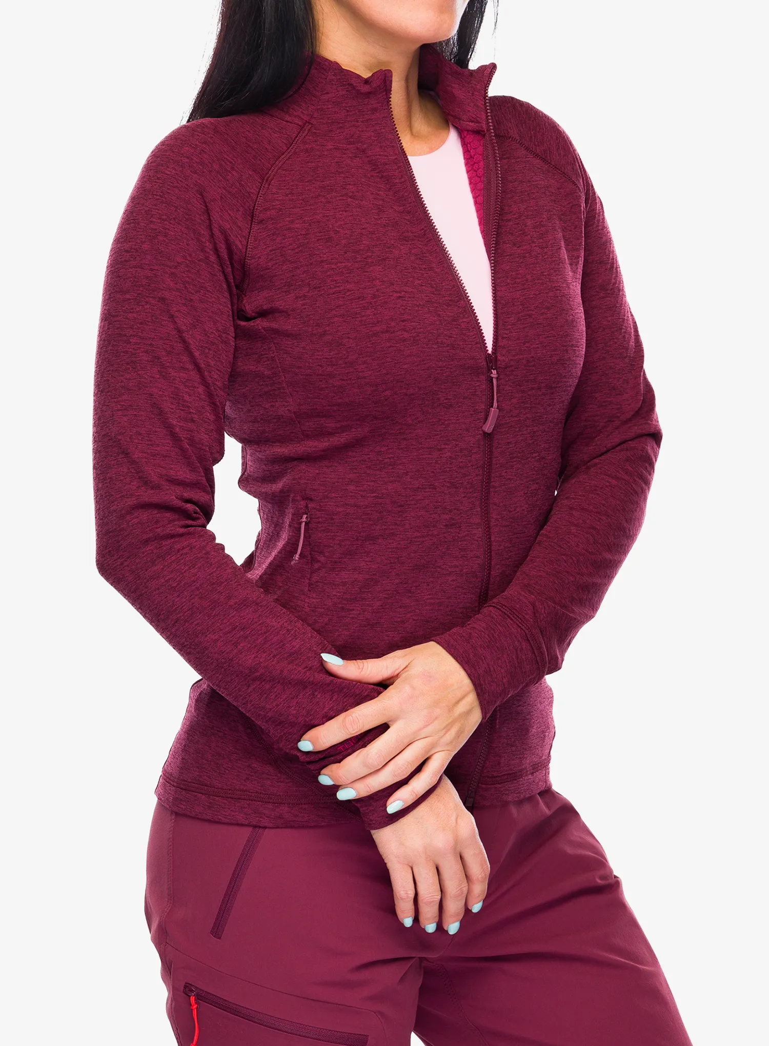 Ženska dukserica na otkopčavanje Rab Nexus Jacket - deep heather