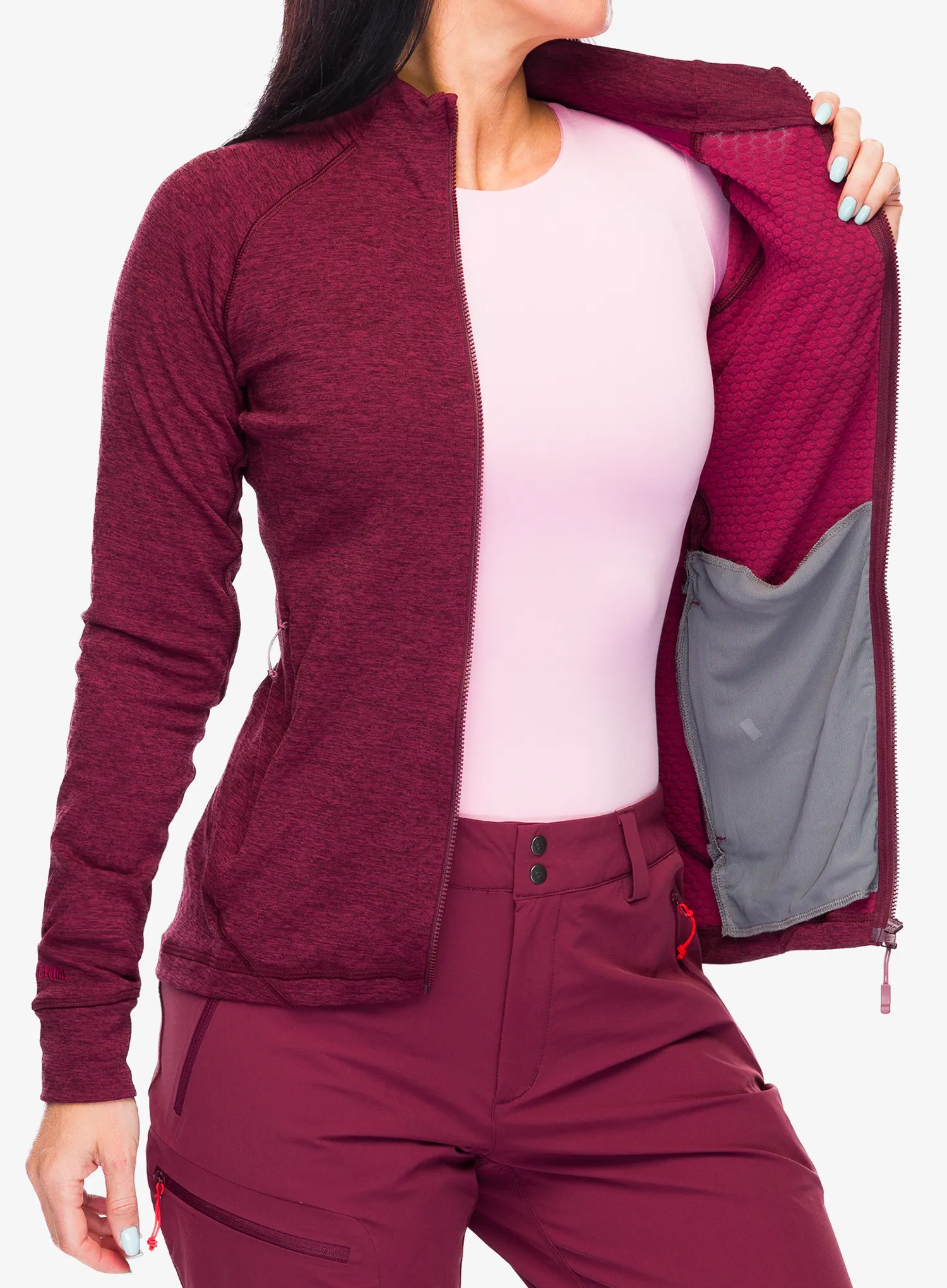 Ženska dukserica na otkopčavanje Rab Nexus Jacket - deep heather