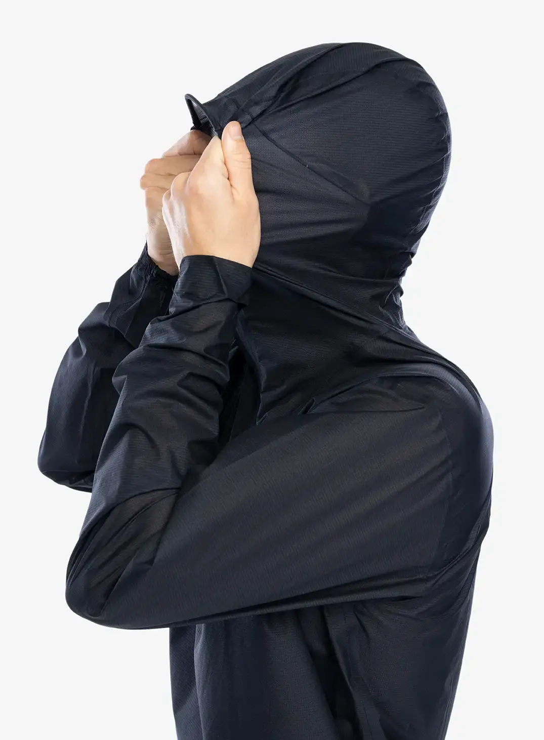 Jakna za trčanje Rab Phantom Pull-On - ebony