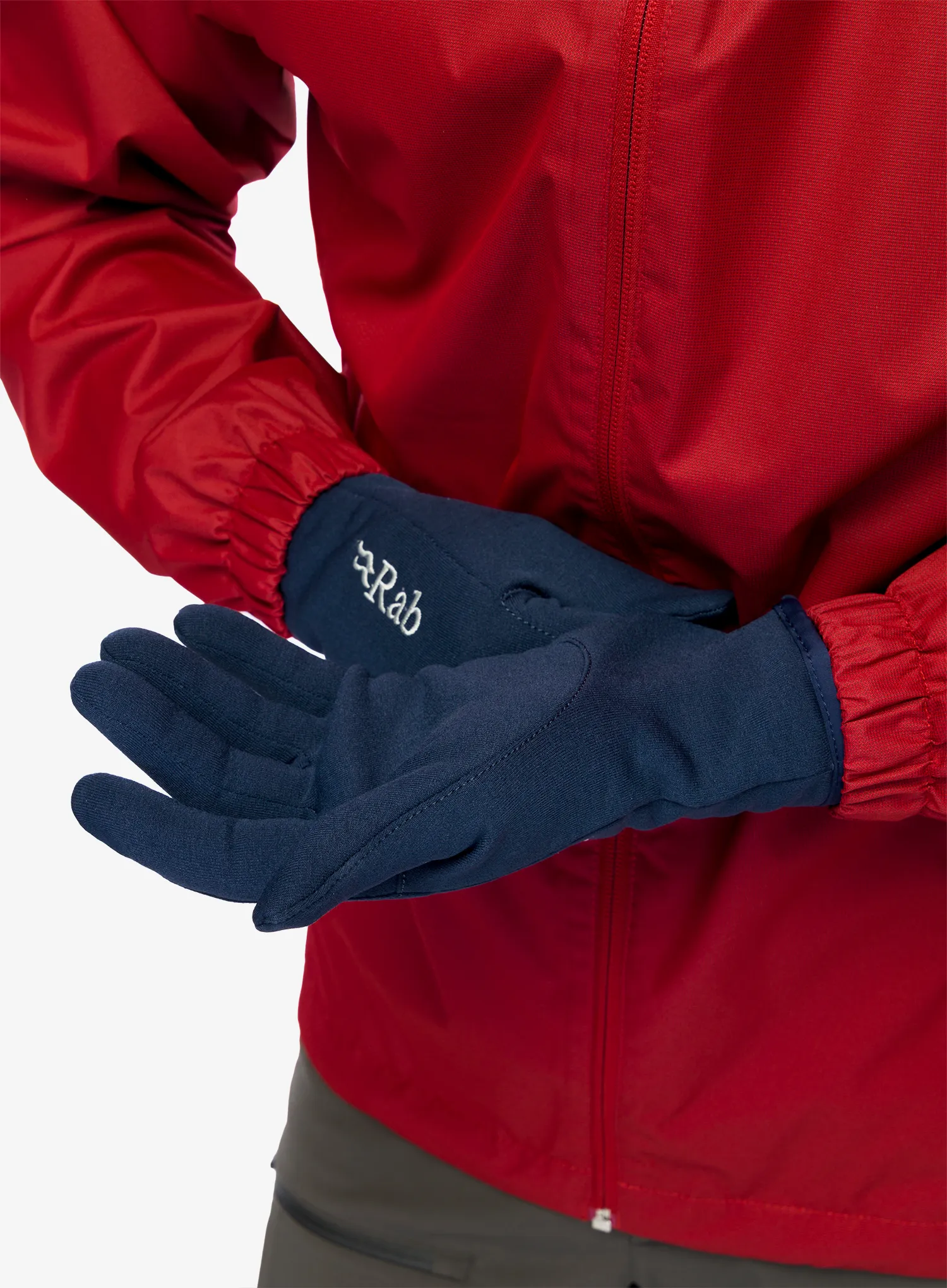 Rukavice od flisa Rab Power Stretch Pro Glove - deep ink