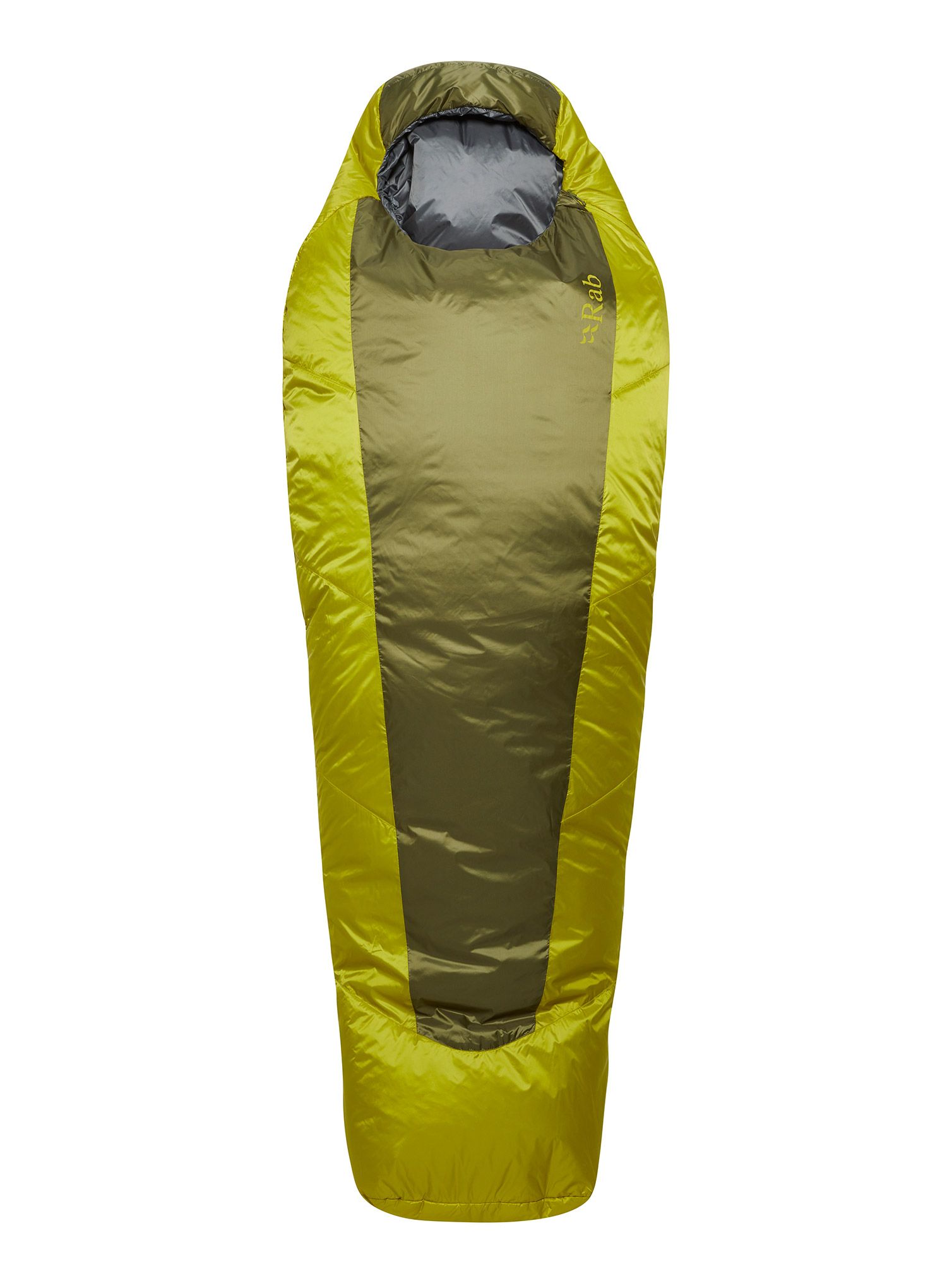 Sintetička vreća za spavanje Rab Solar Eco 0 (185 cm) - chlorite green