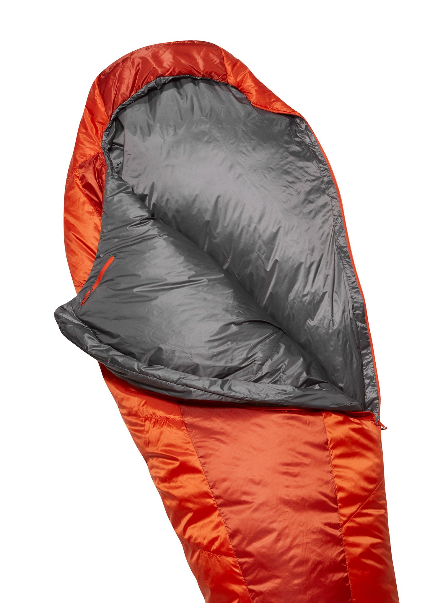 Sintetička vreća za spavanje Rab Solar Eco 1 (185 cm) - red clay
