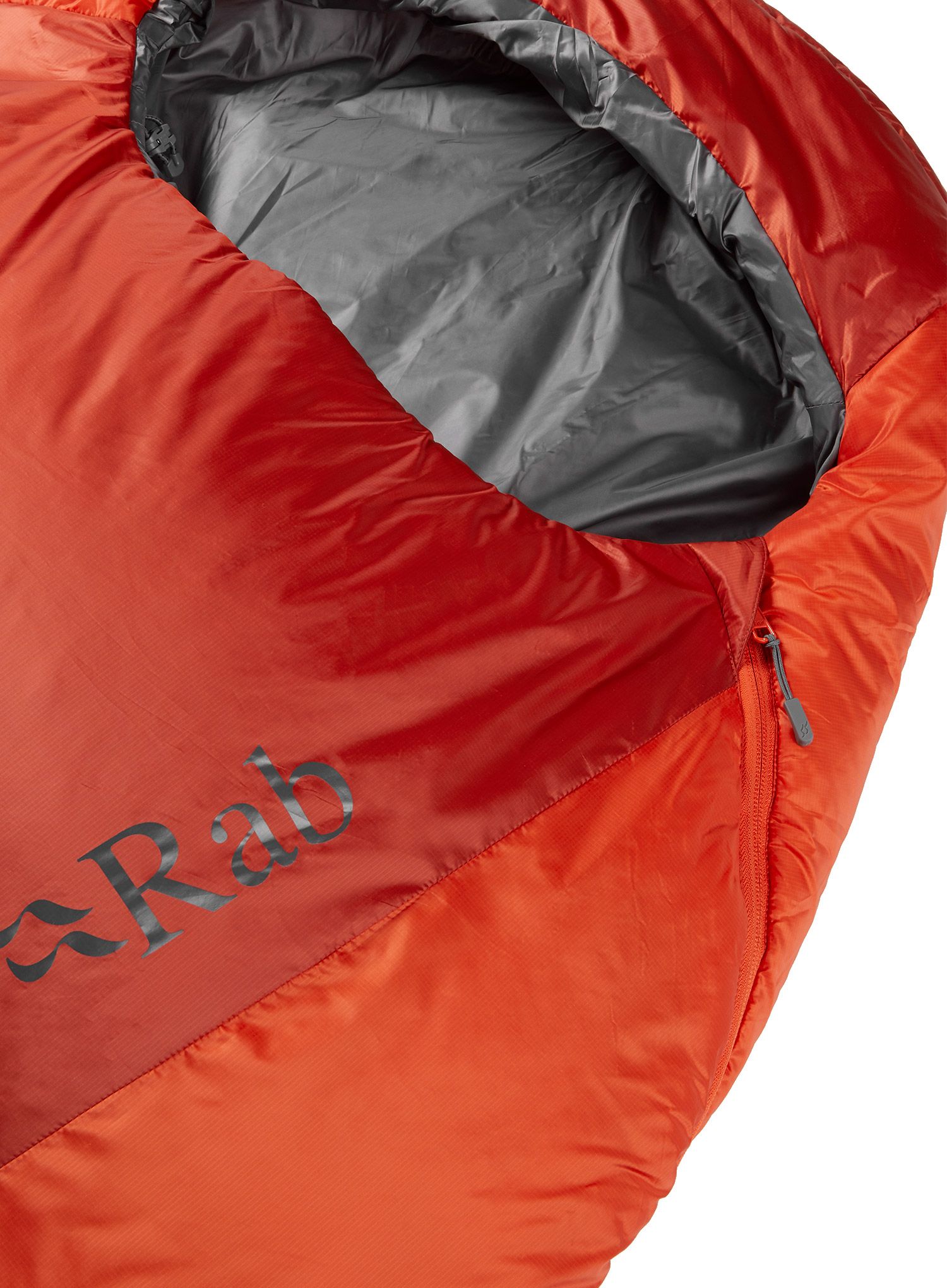Sintetička vreća za spavanje Rab Solar Eco 1 (185 cm) - red clay