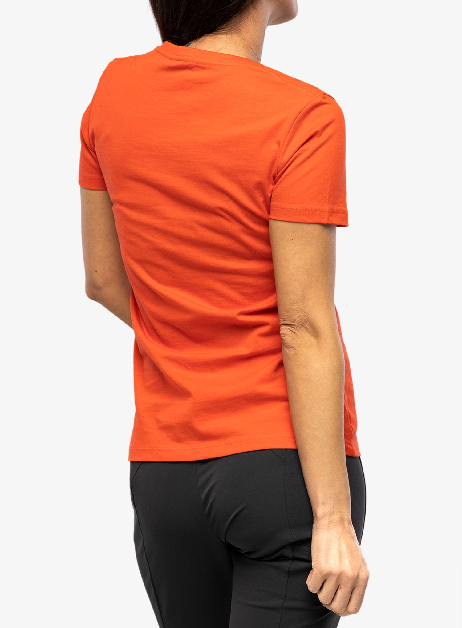 Ženska pamučna majica Rab Stance 3 Peaks Tee - red grapefruit