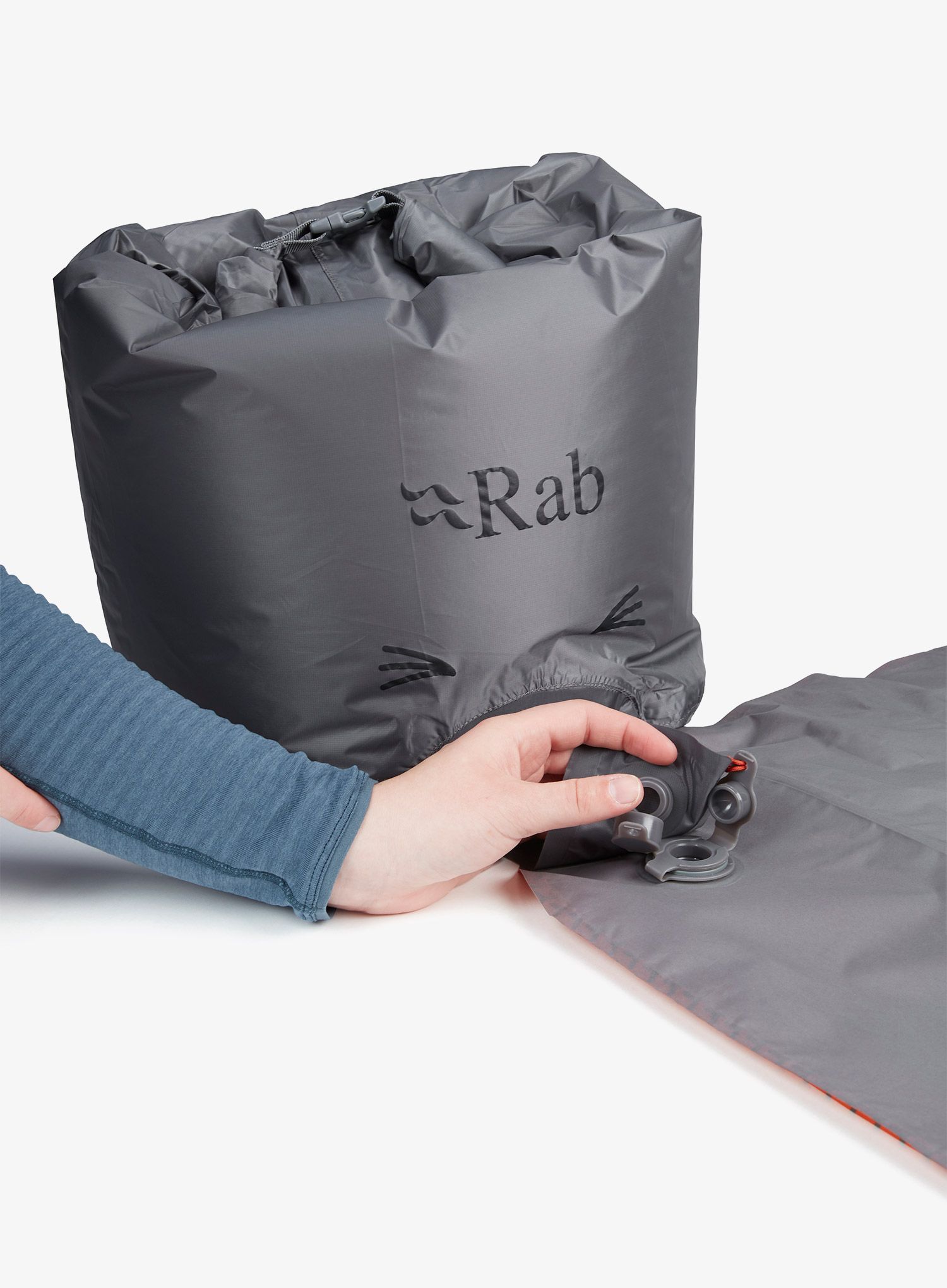 Madrac na napuhavanje Rab Stratosphere 4 - graphene