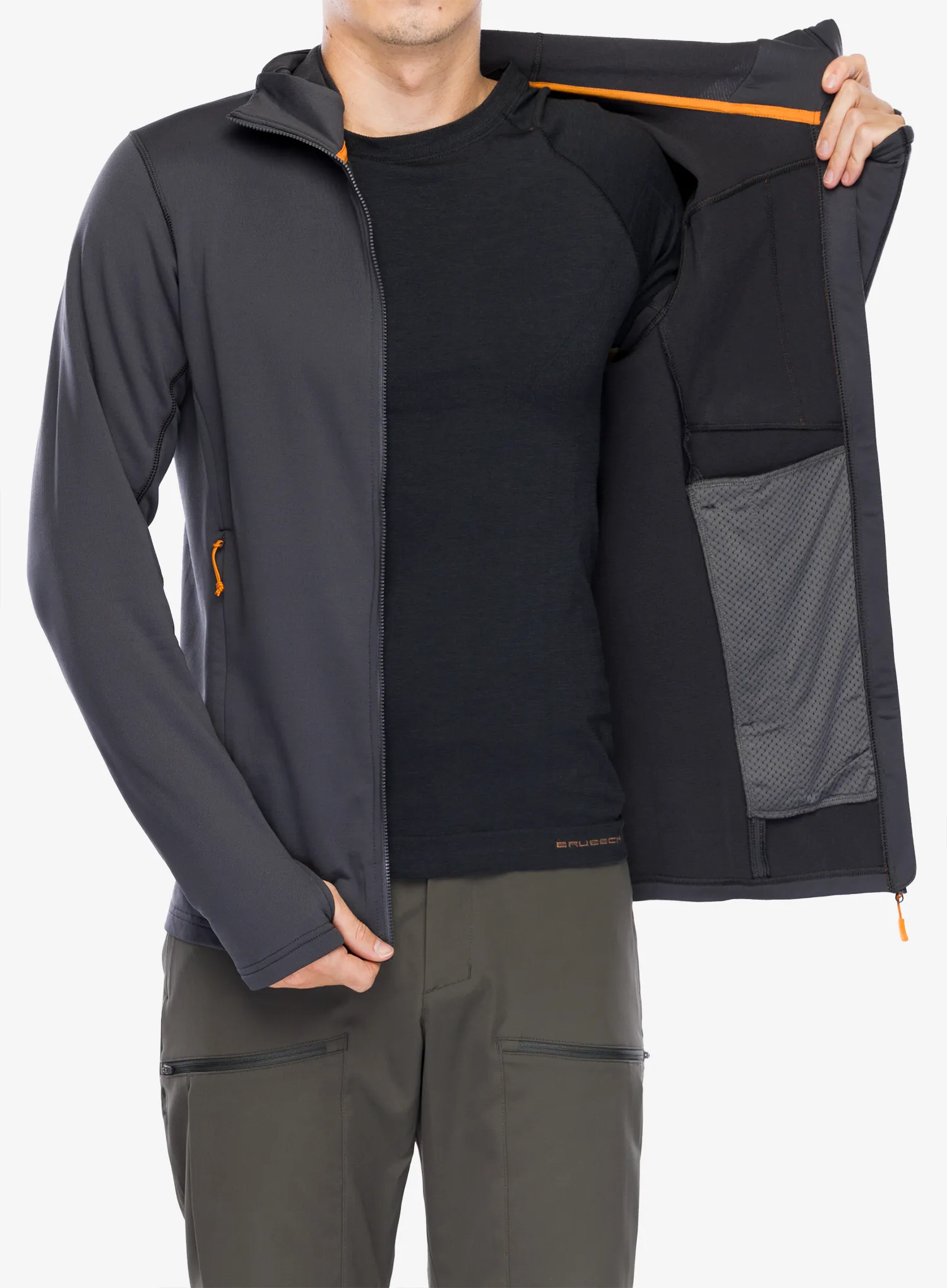 Majica s kapuljačom Rab Superflux Hoody - graphene