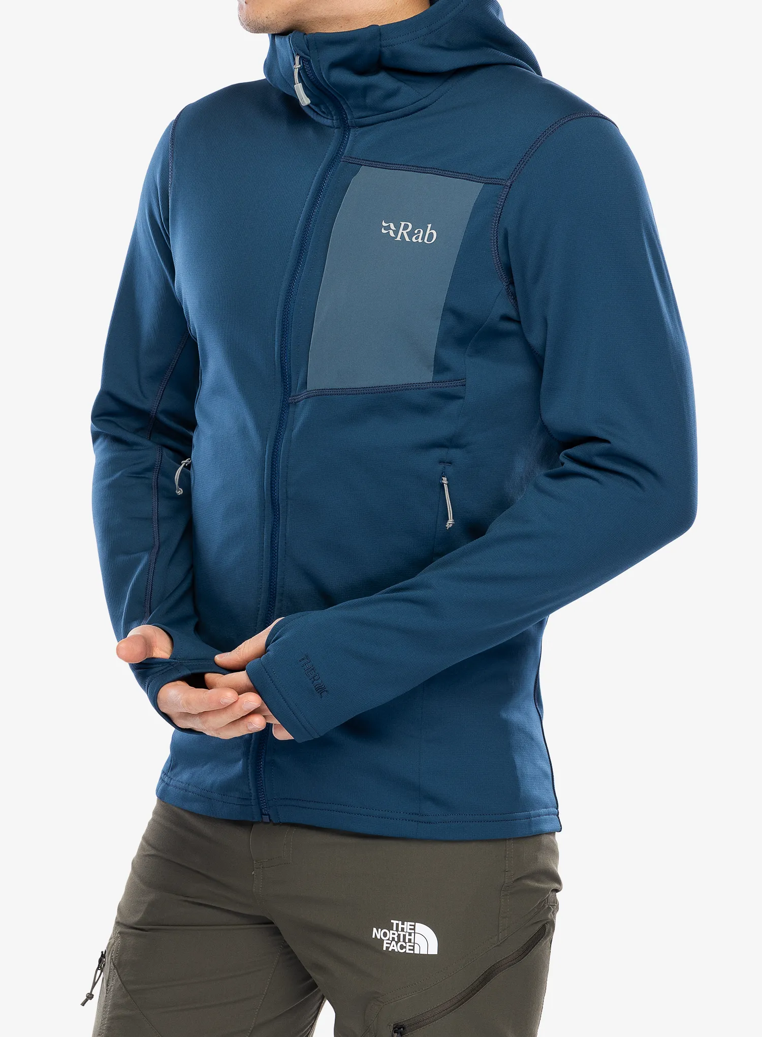 Majica s kapuljačom Rab Superflux Hoody - tempest blue