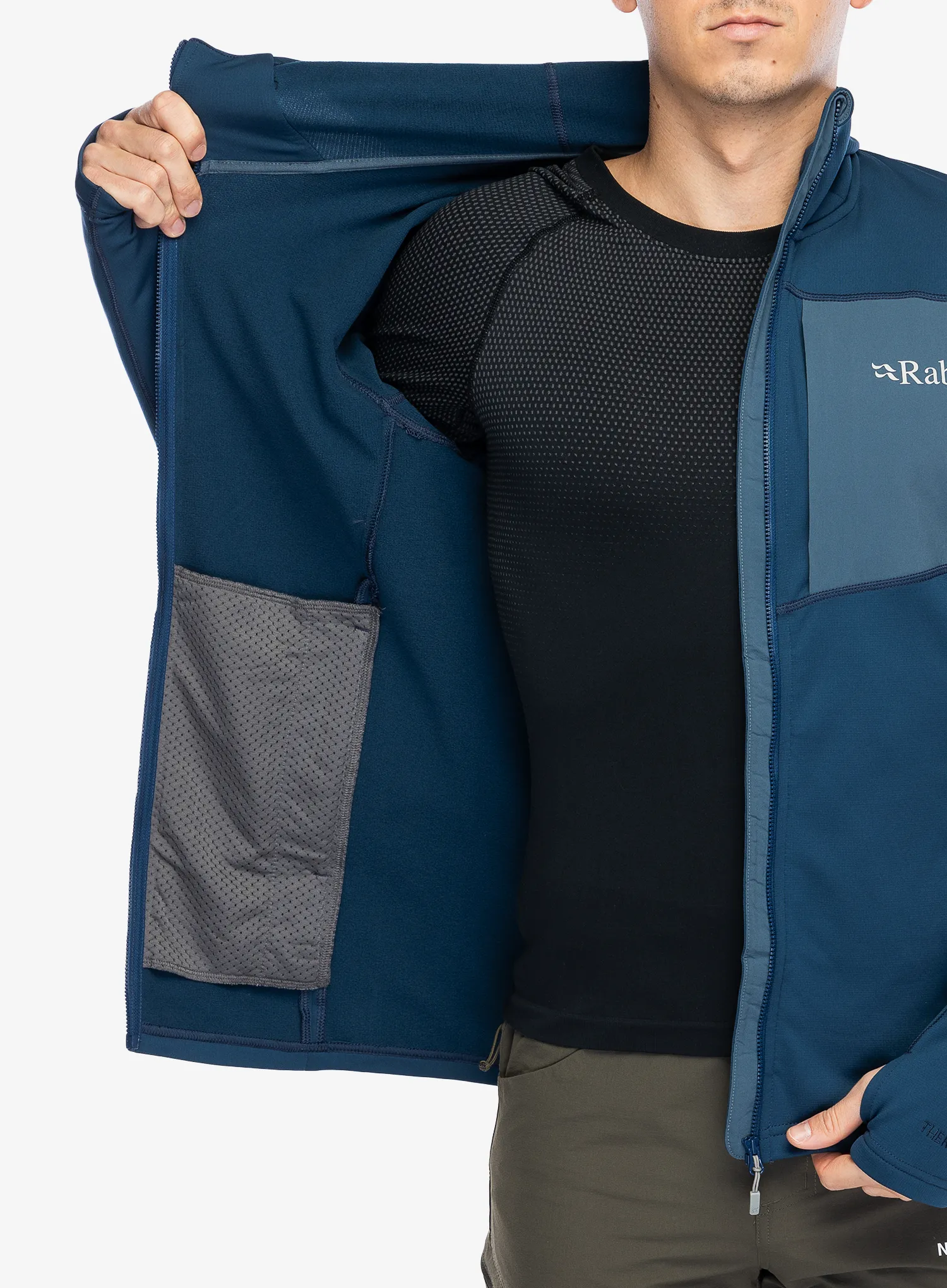 Majica s kapuljačom Rab Superflux Hoody - tempest blue