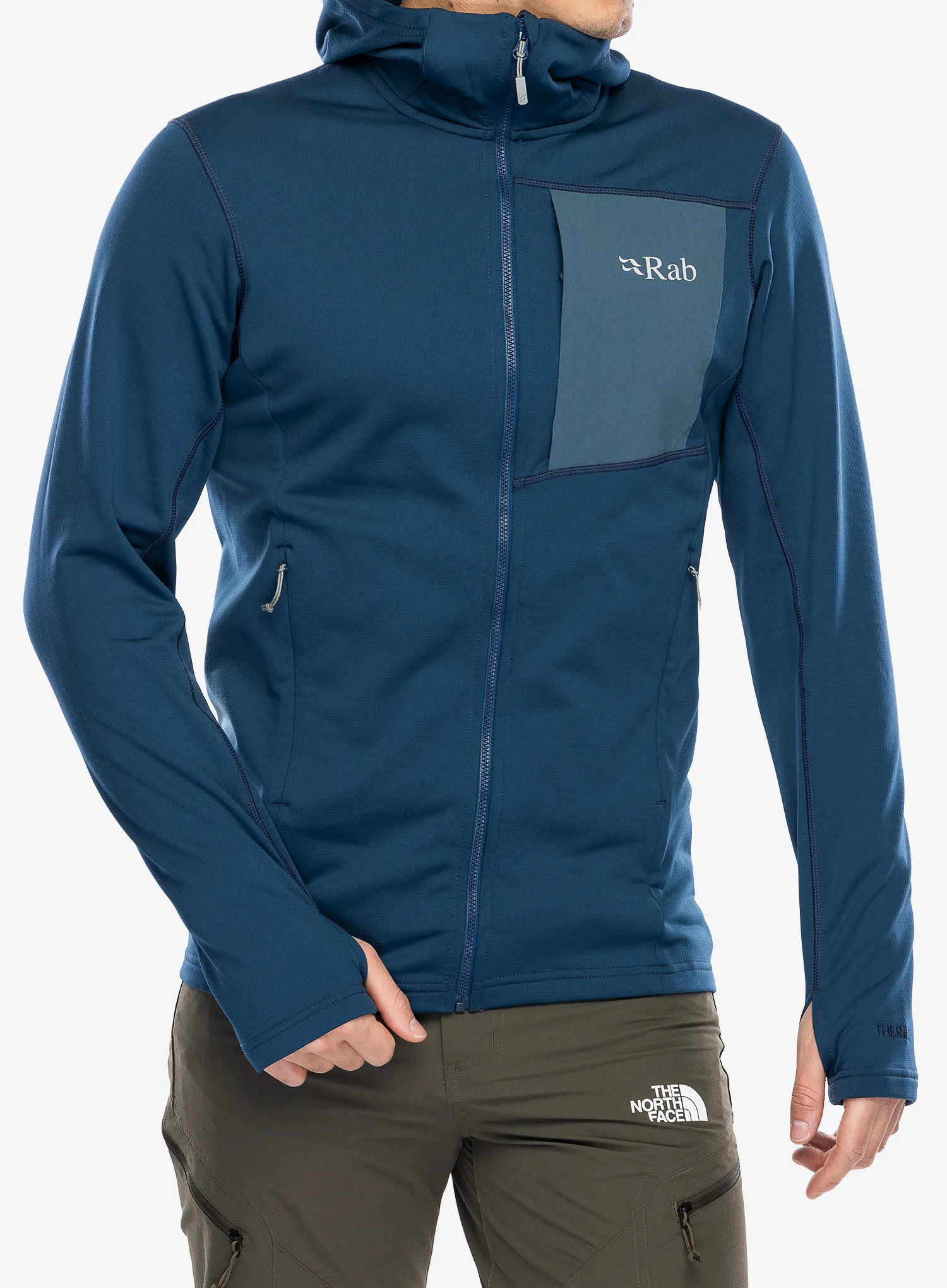 Majica s kapuljačom Rab Superflux Hoody - tempest blue