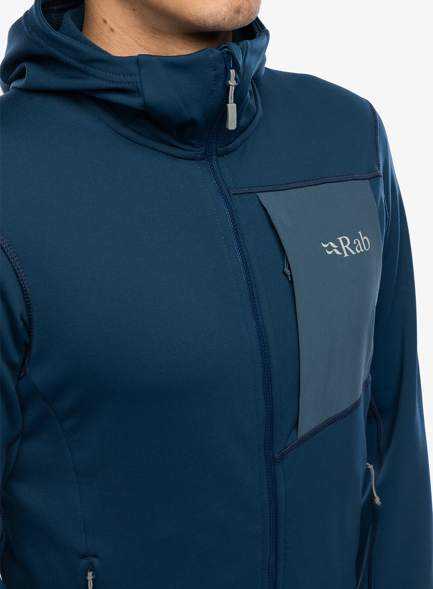 Majica s kapuljačom Rab Superflux Hoody - tempest blue