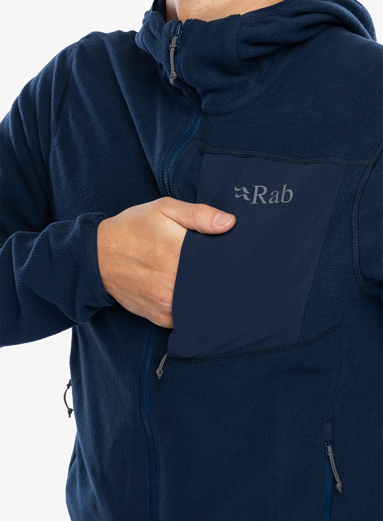 Majica s kapuljačom Rab Tecton Hoody - deep ink