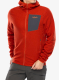 Majica s kapuljačom Rab Tecton Hoody - red clay