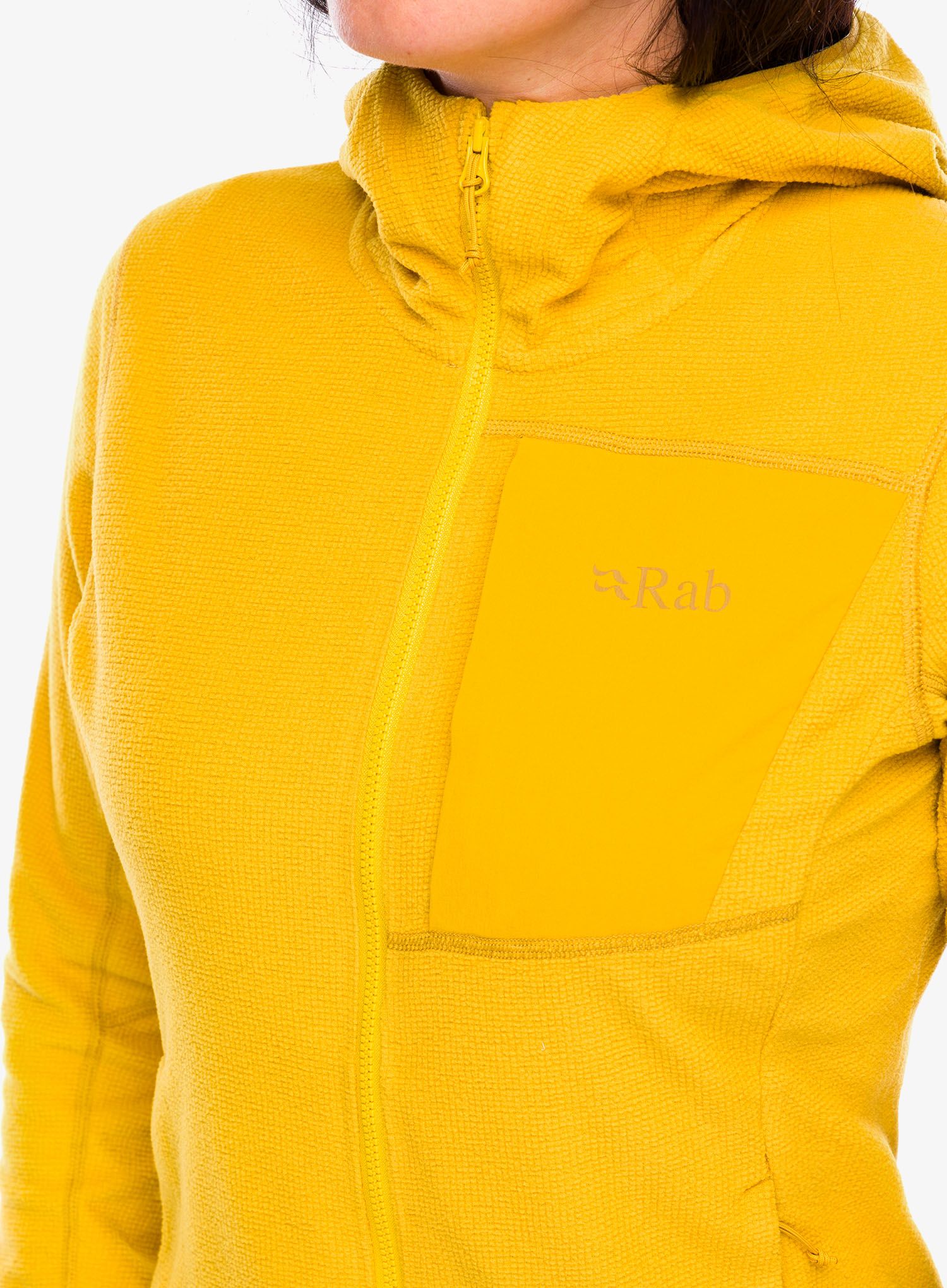 Dukserica s kapuljačom ženska Rab Tecton Hoody - sahara