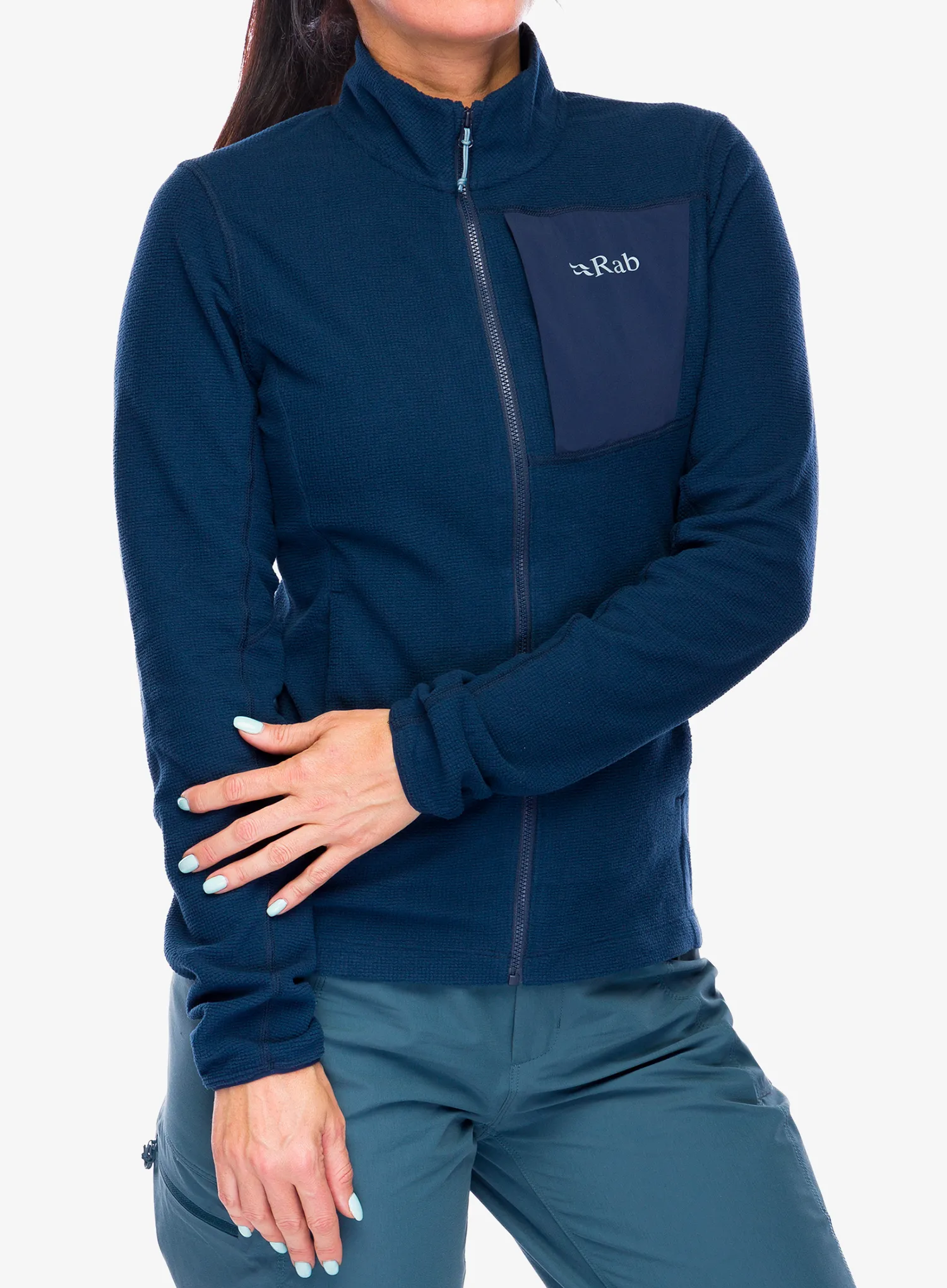 Ženska dukserica na otkopčavanje Rab Tecton Jacket - deep ink