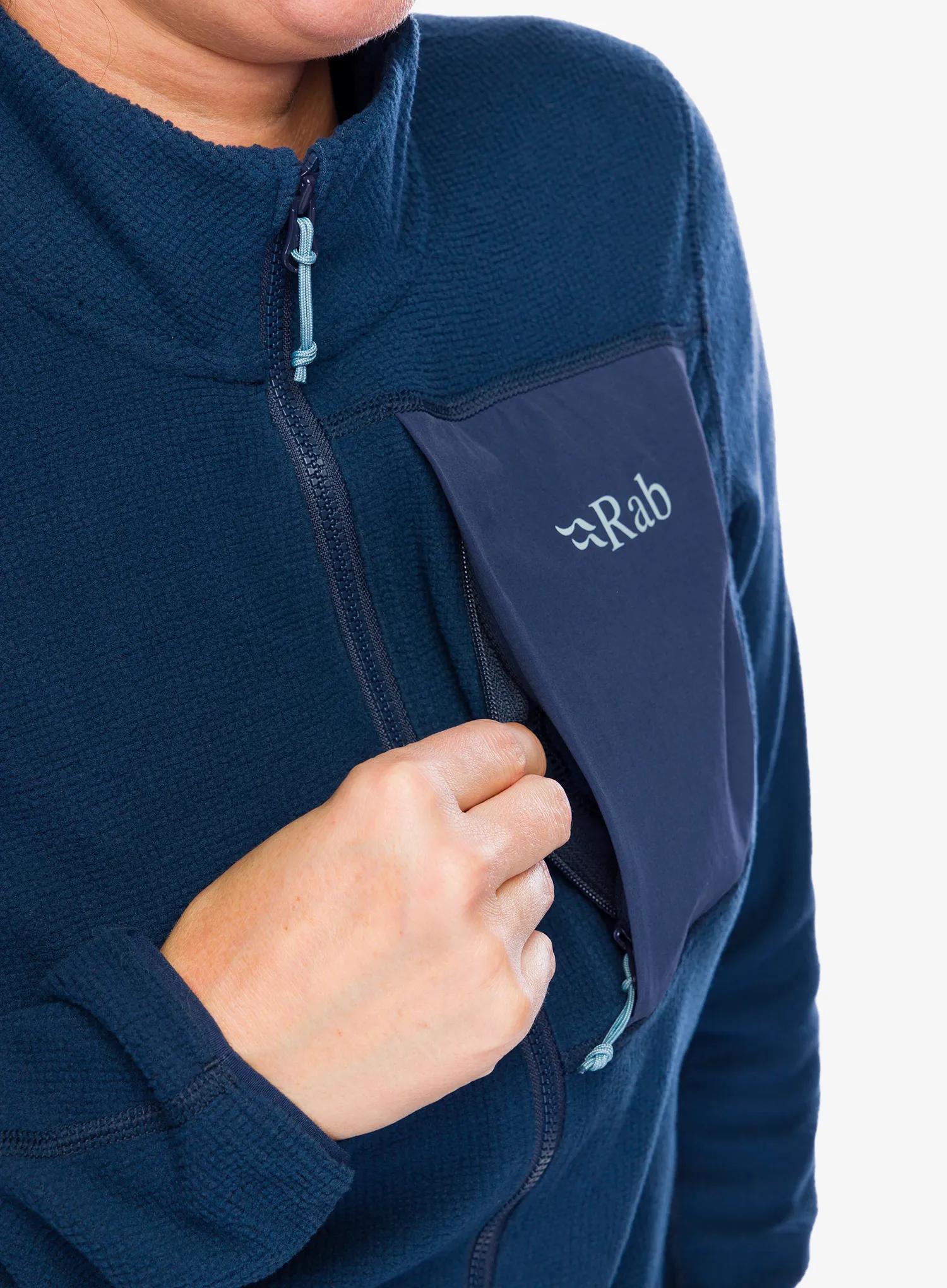 Ženska dukserica na otkopčavanje Rab Tecton Jacket - deep ink