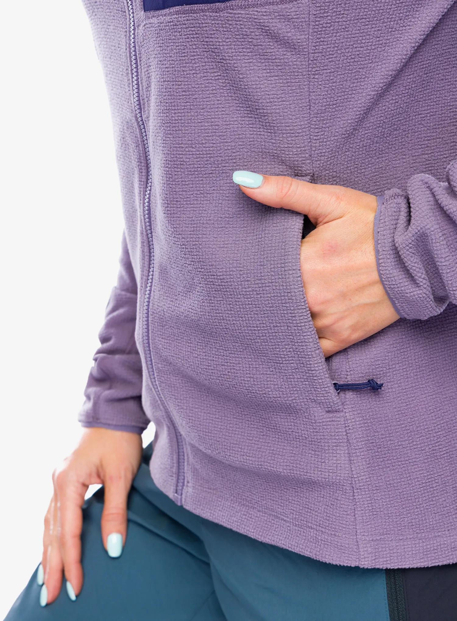 Ženska dukserica na otkopčavanje Rab Tecton Jacket - purple sage