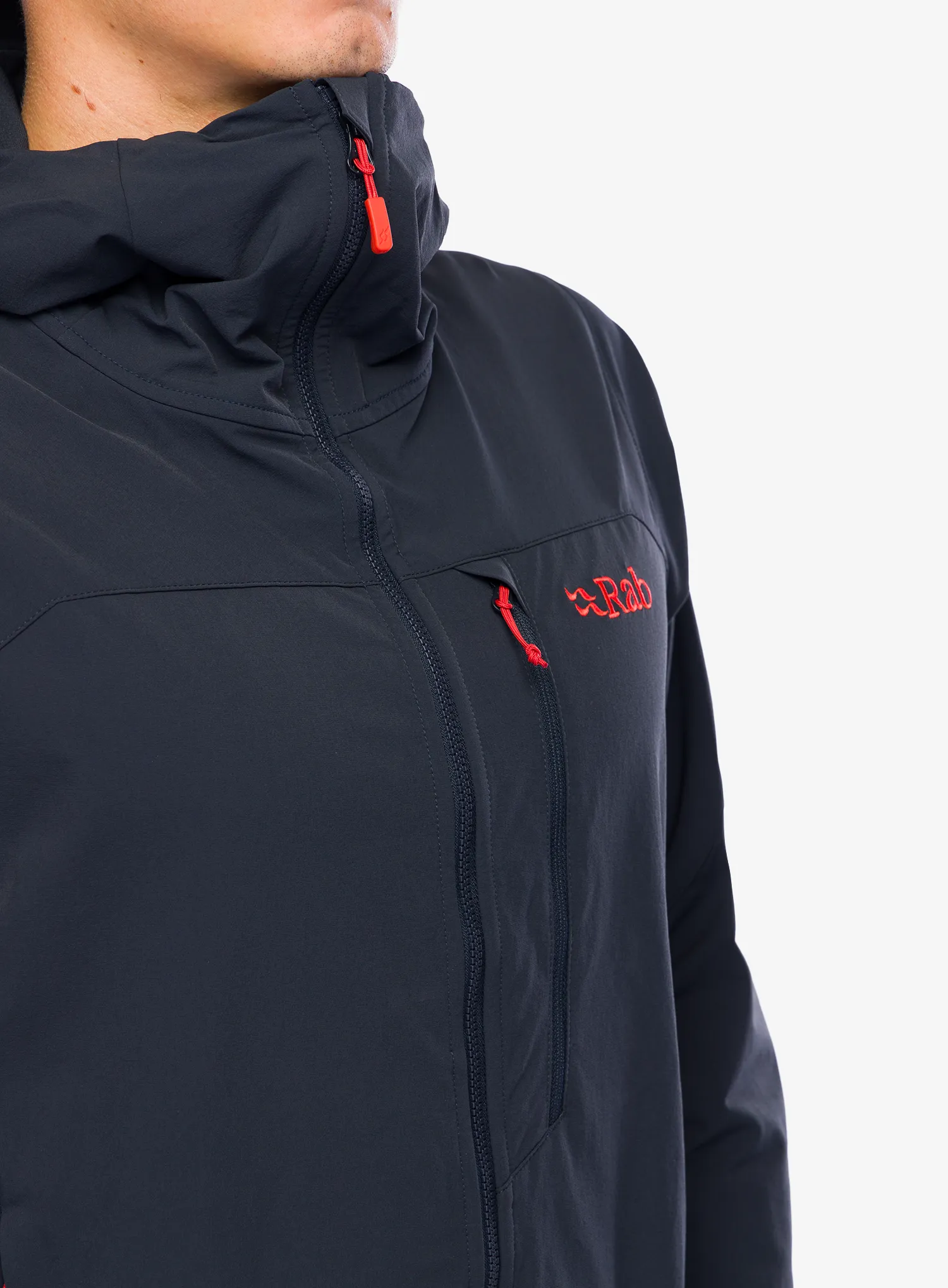 Softshell jakna Rab Torque Jacket - beluga