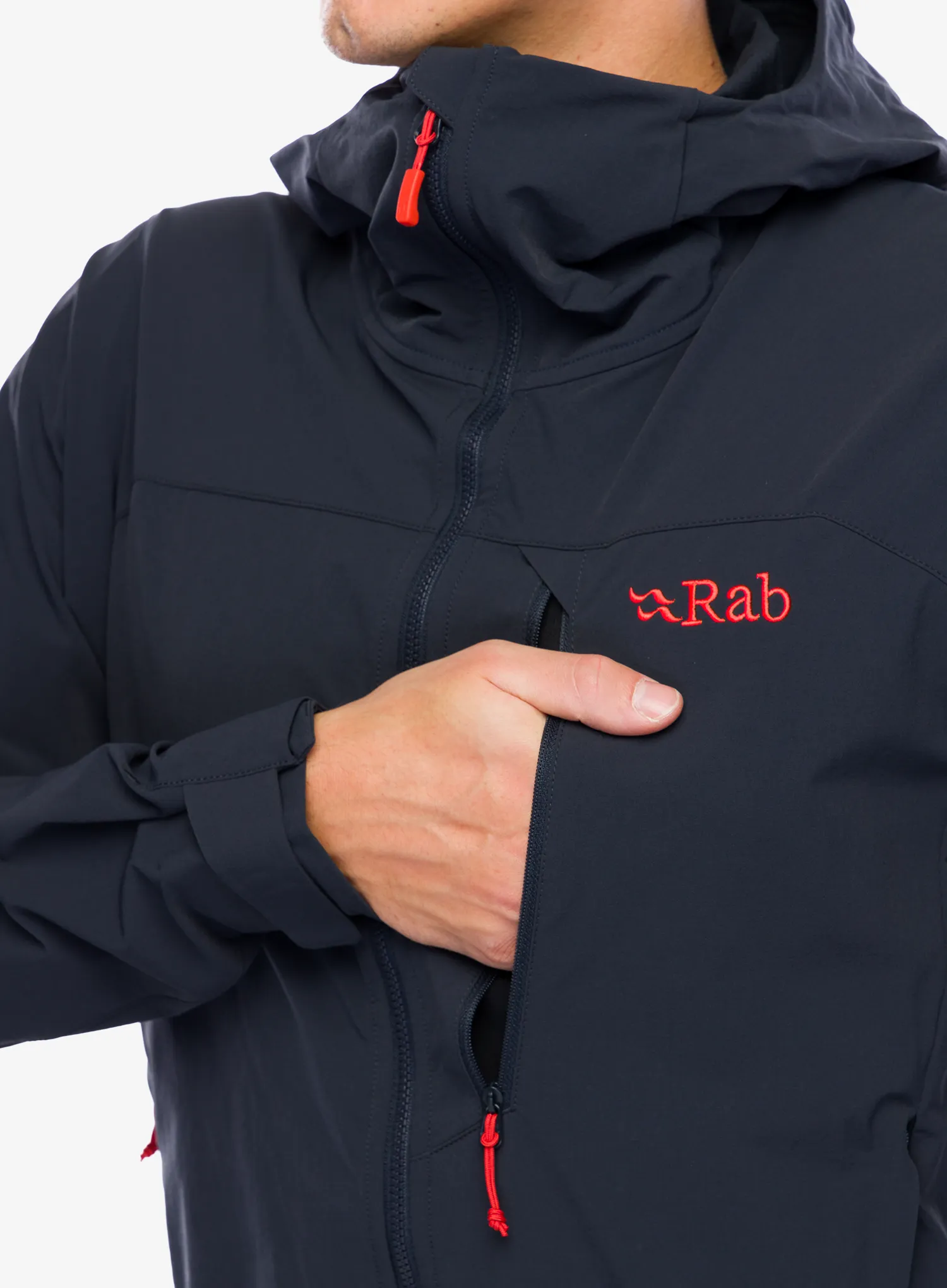 Softshell jakna Rab Torque Jacket - beluga