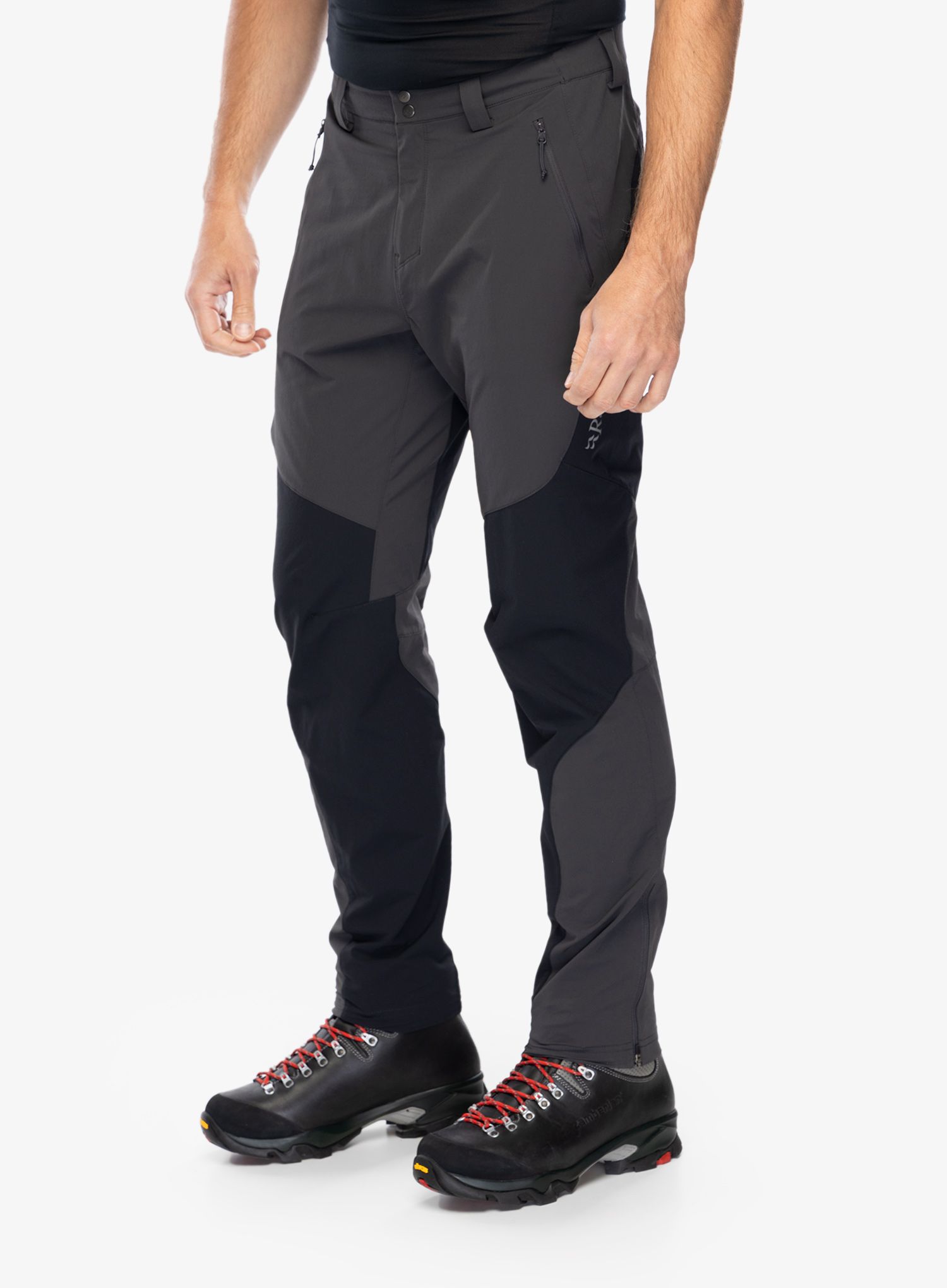 Trekking hlače Rab Torque Mountain Pants - anthracite/black