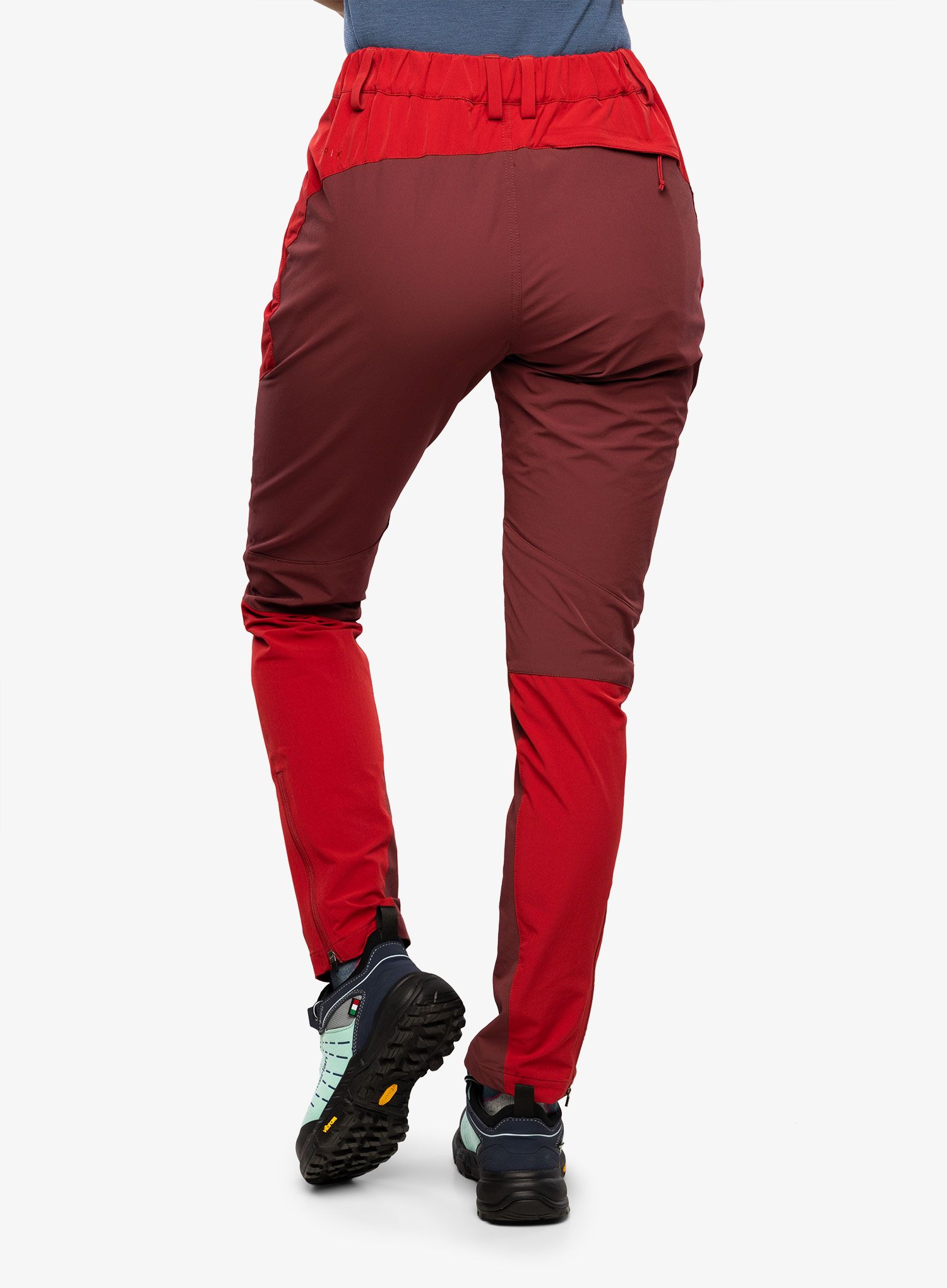 Ženske hlače Rab Torque Mountain Pants - crimson/deep heather