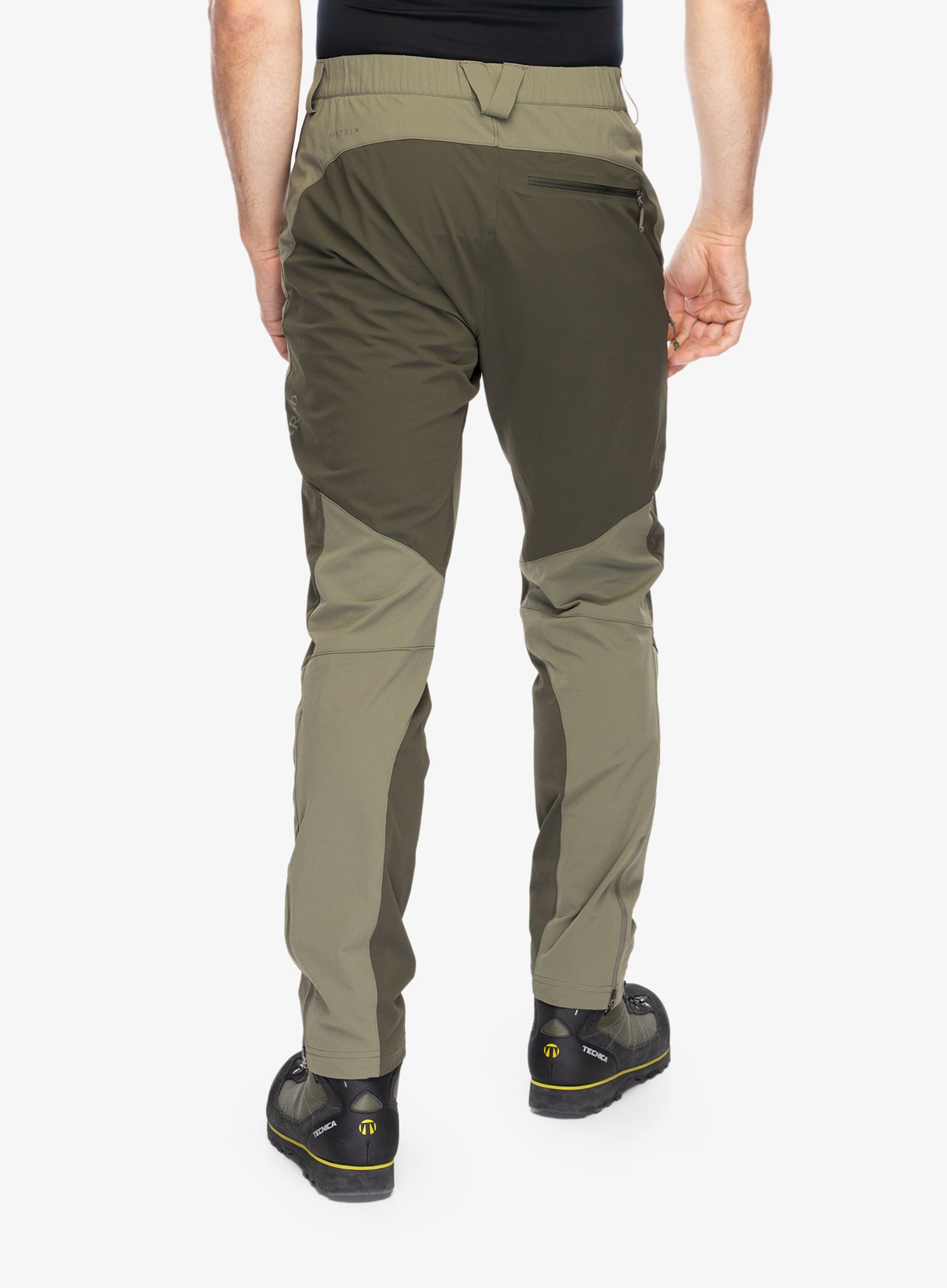 Trekking hlače Rab Torque Mountain Pants - light khaki/army