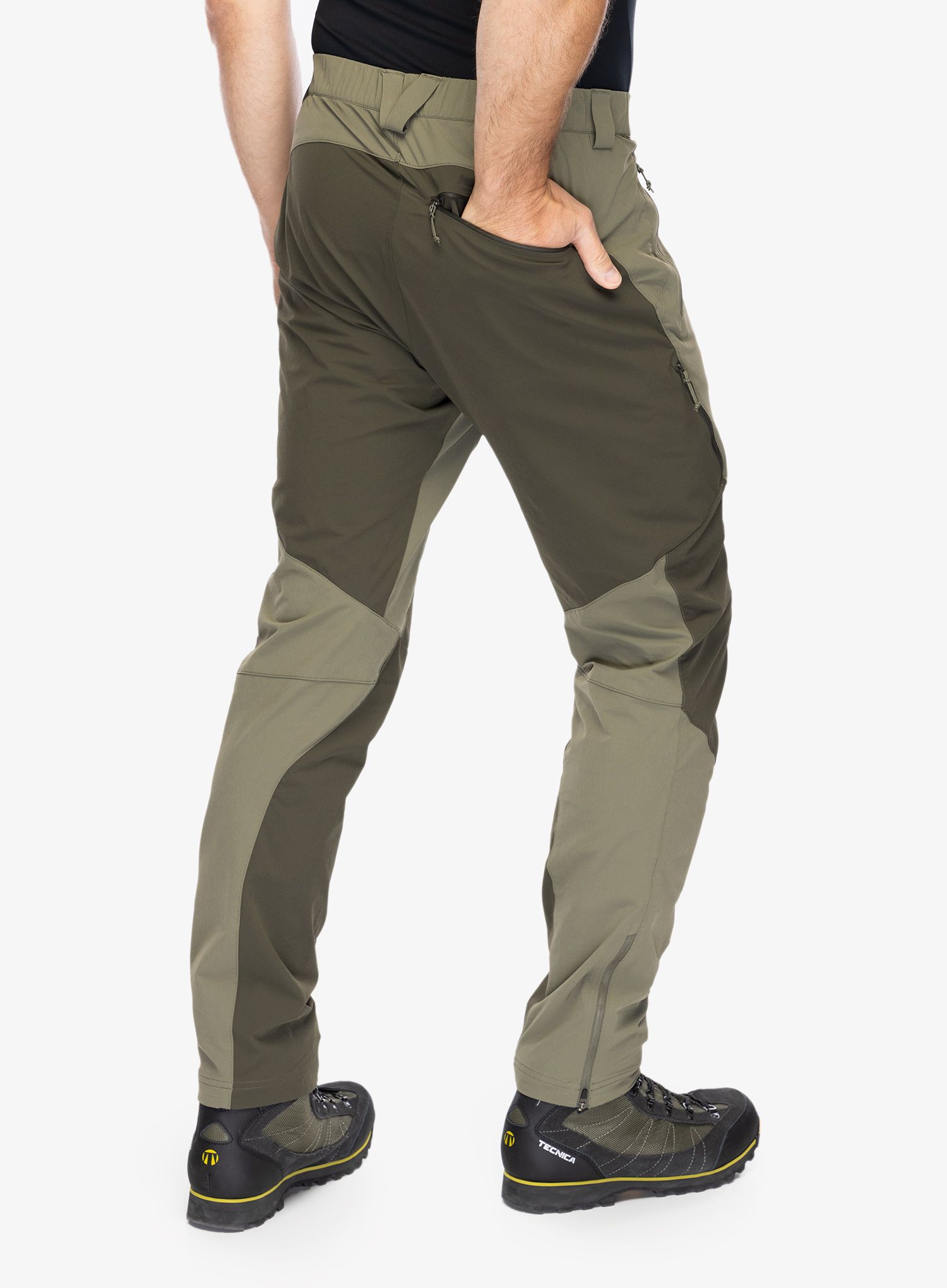 Trekking hlače Rab Torque Mountain Pants - light khaki/army