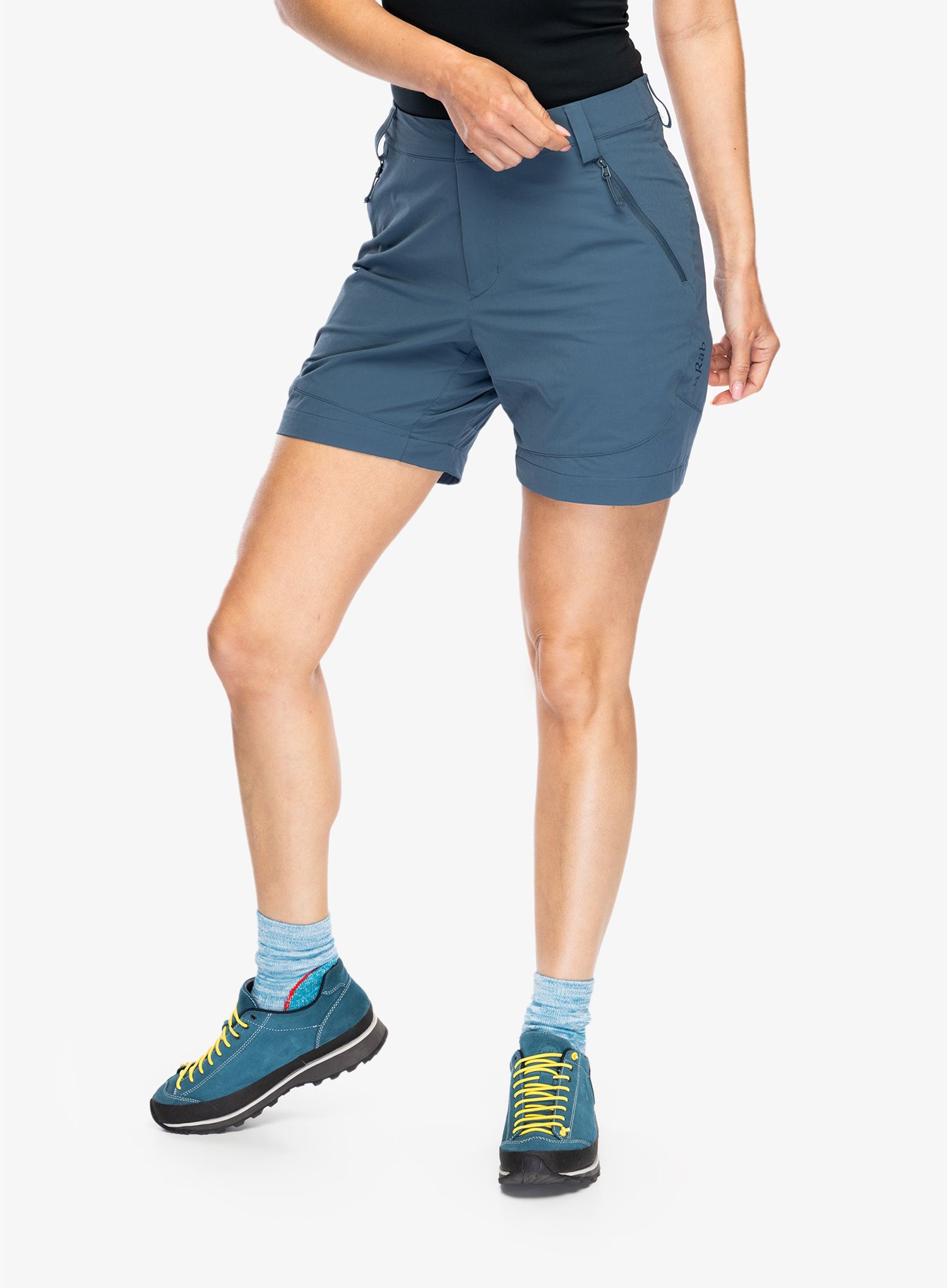 Ženske planinarske kratke hlače Rab Torque Mountain Shorts - orion blue