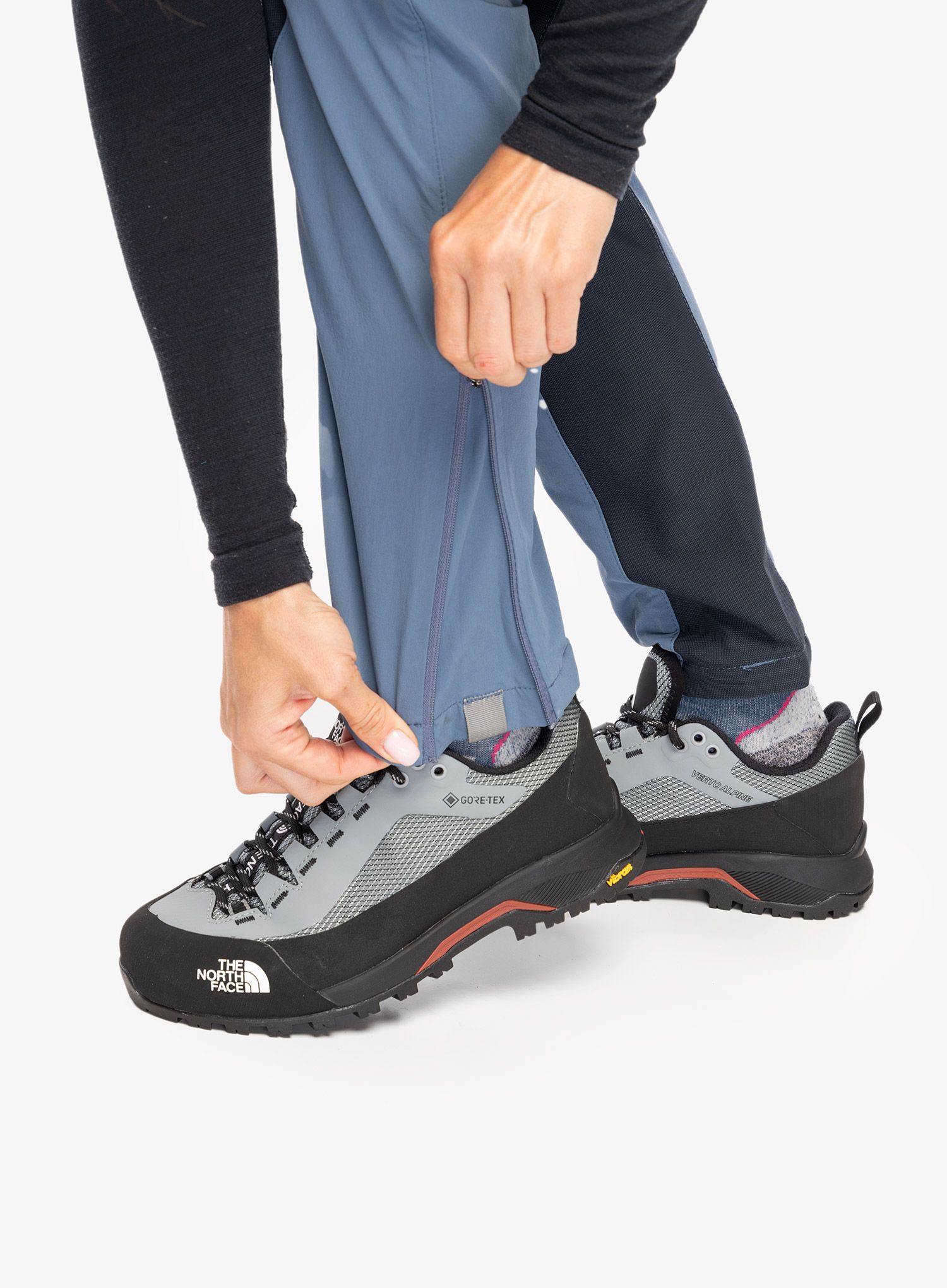 Ženske trekking hlače Rab Torque Pants - bering sea