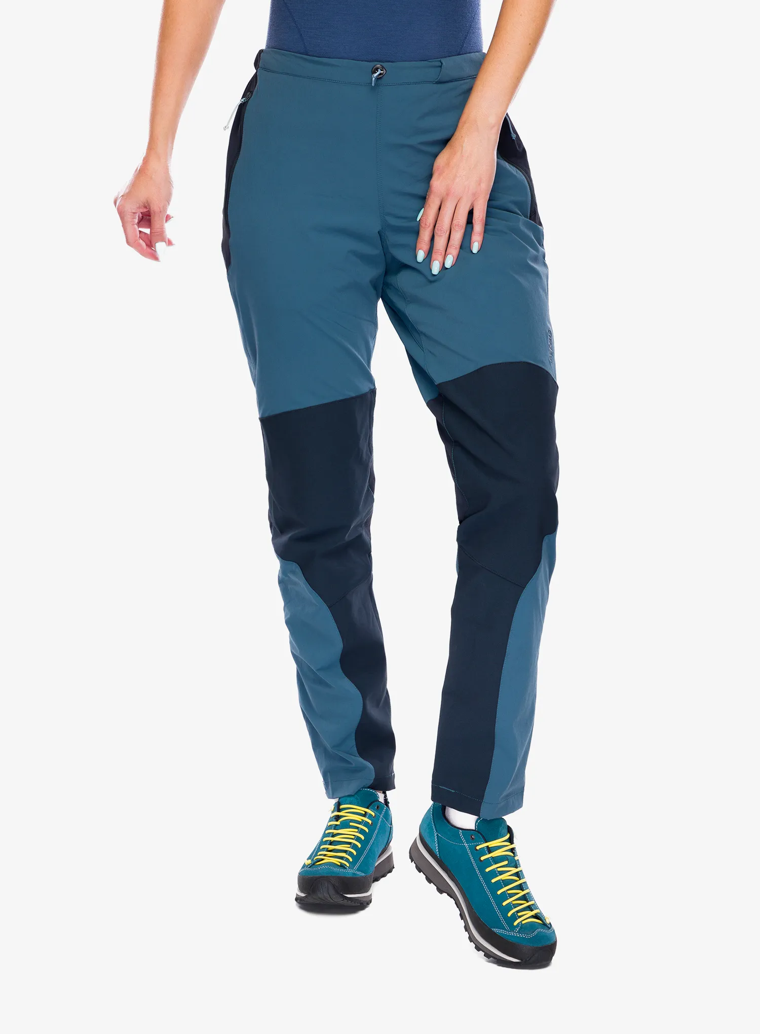 Ženske trekking hlače Rab Torque Pants - orion blue