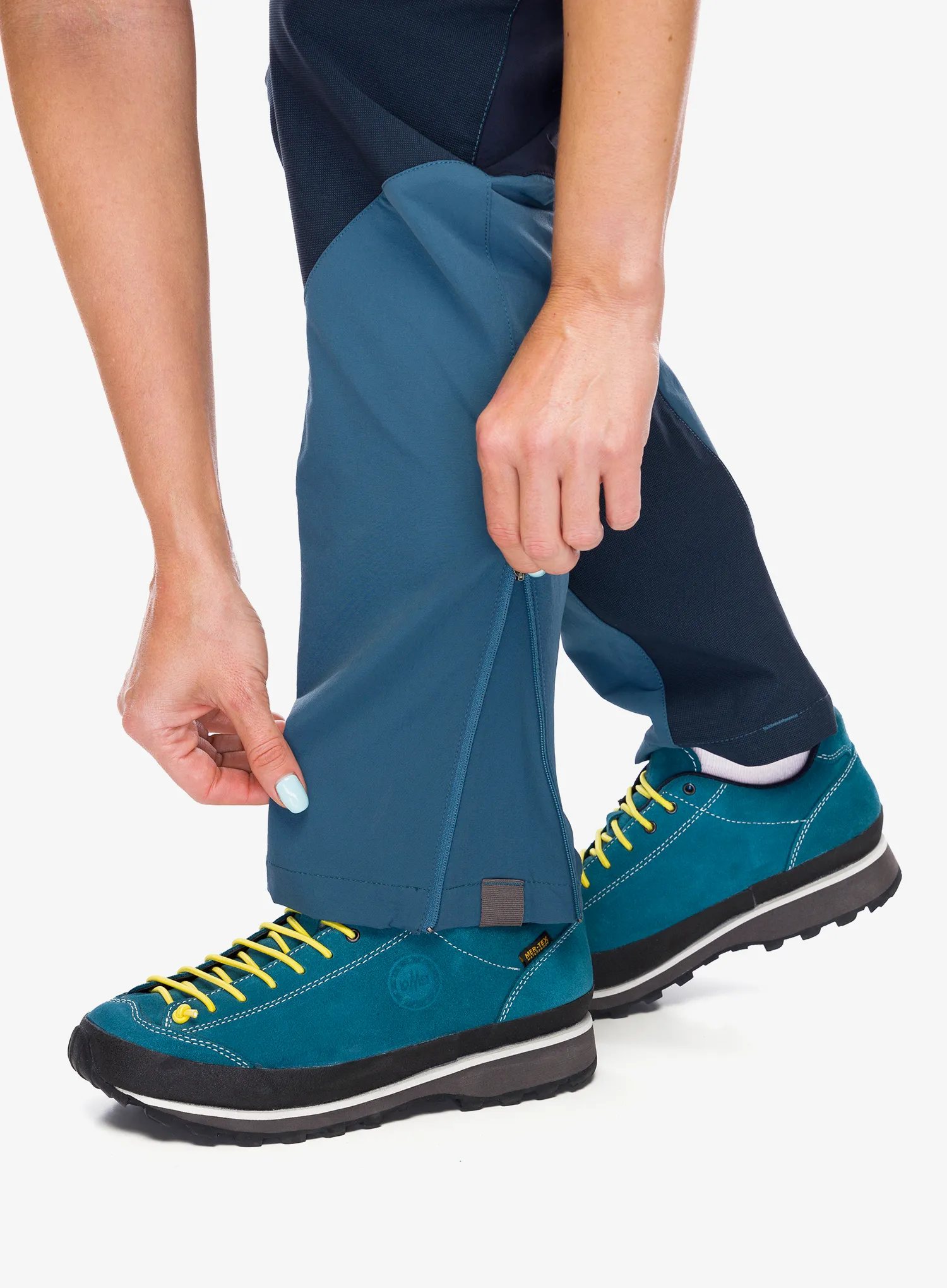 Ženske trekking hlače Rab Torque Pants - orion blue